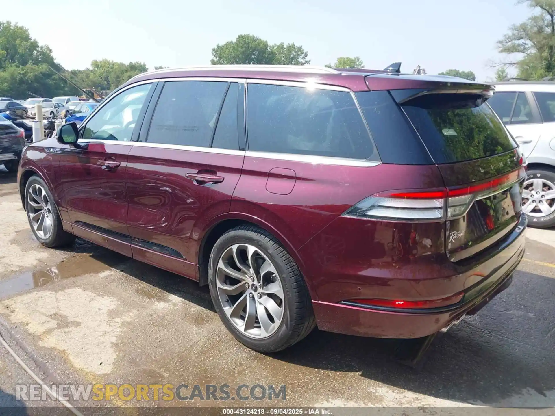 3 fotografías del automóvil dañado 5LMYJ8XY6MNL01979 LINCOLN AVIATOR 2021