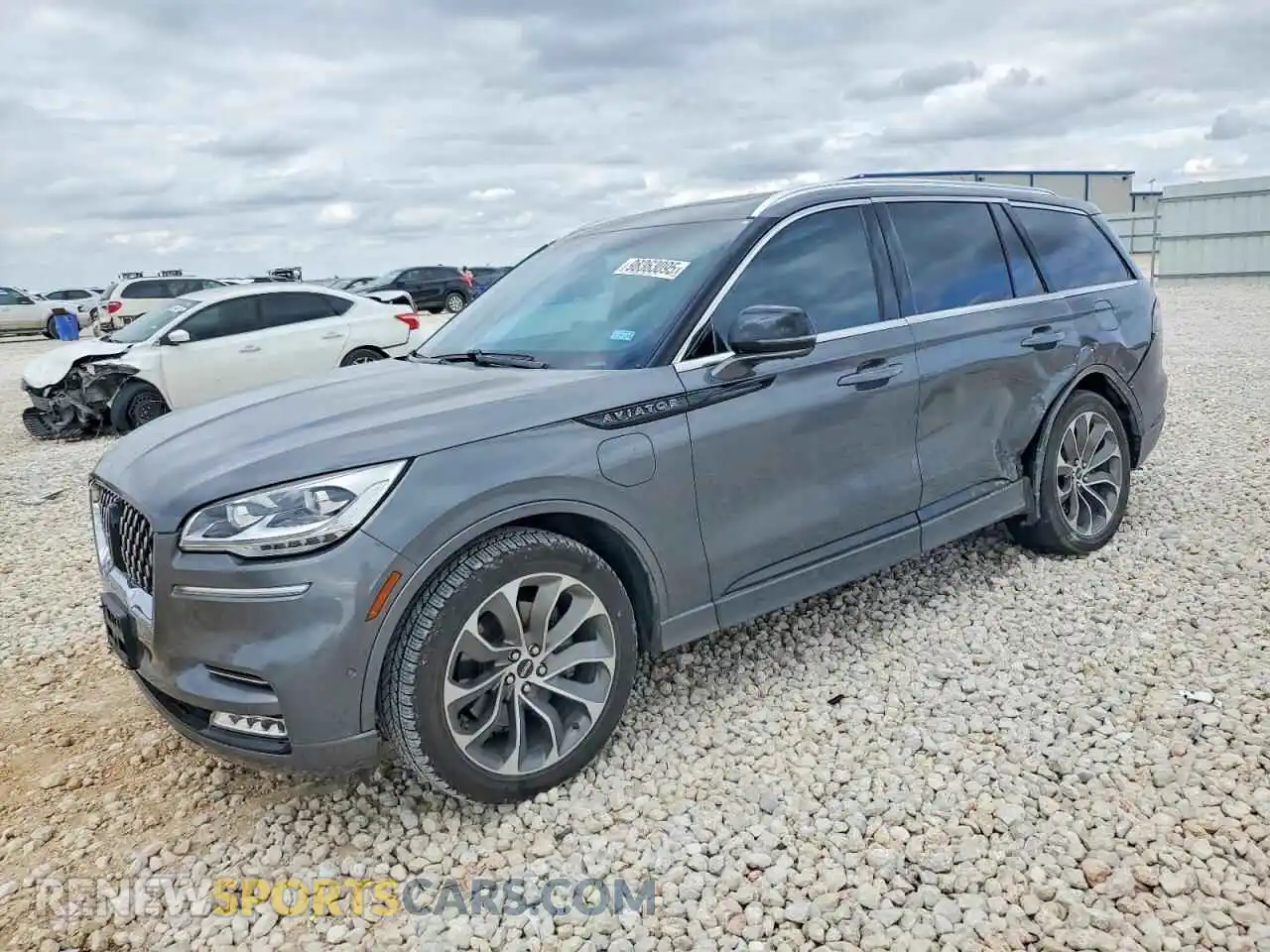 1 Photograph of a damaged car 5LMYJ8XY6MNL02615 LINCOLN AVIATOR 2021