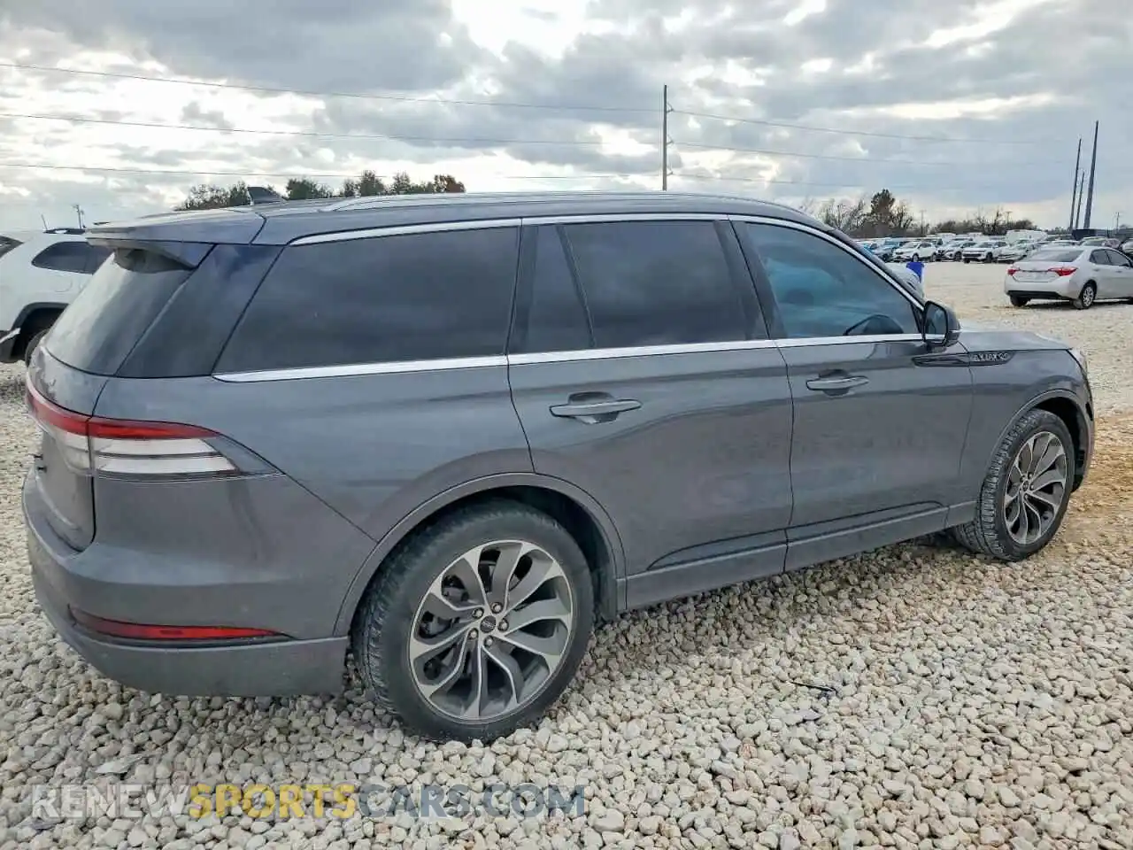 3 Photograph of a damaged car 5LMYJ8XY6MNL02615 LINCOLN AVIATOR 2021