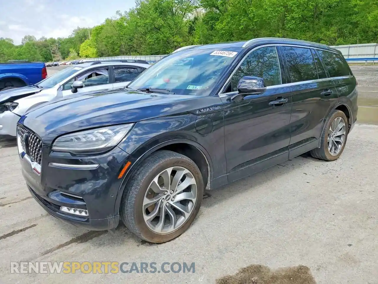 1 Фотография поврежденного автомобиля 5LMYJ8XY9MNL01149 LINCOLN AVIATOR 2021