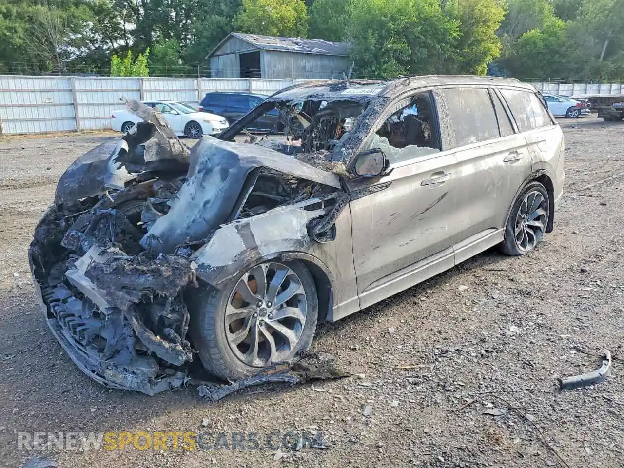 1 Photograph of a damaged car 5LMYJ8XY9MNL02284 LINCOLN AVIATOR 2021