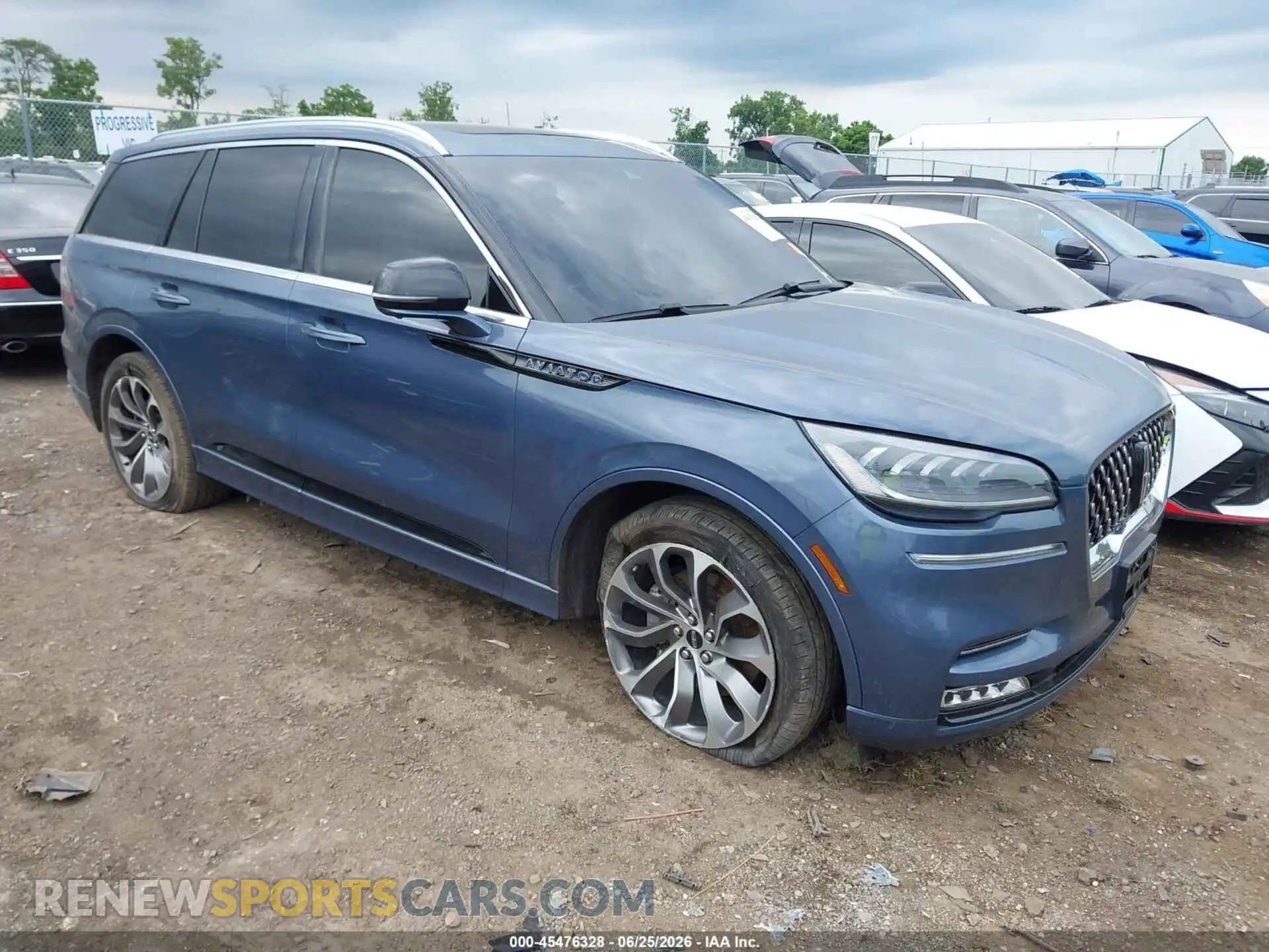 1 Photograph of a damaged car 5LMYJ8XYXMNL00656 LINCOLN AVIATOR 2021