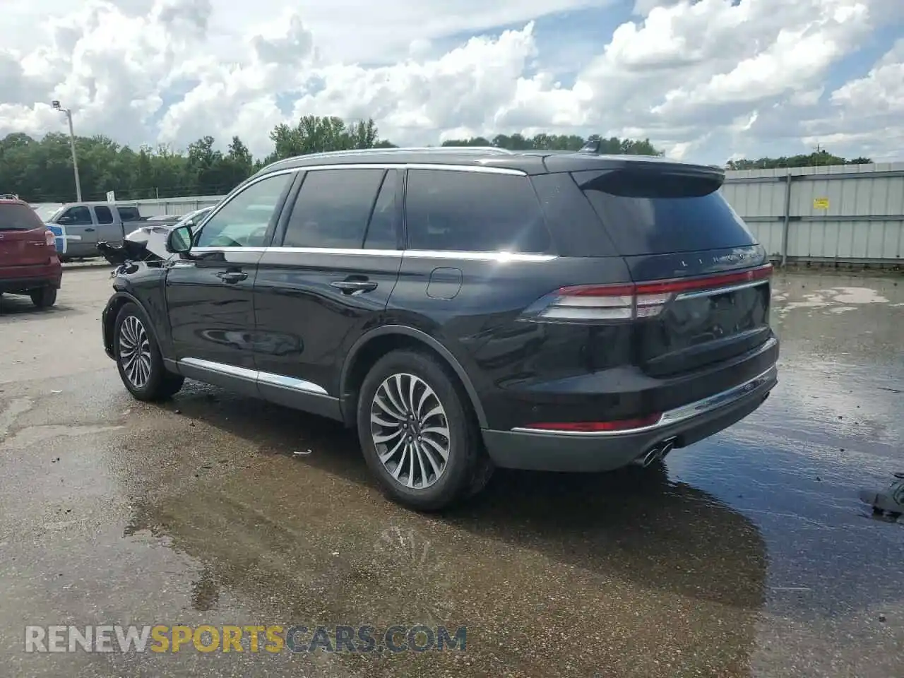2 Photograph of a damaged car 5LM5J7WC1NGL09464 LINCOLN AVIATOR 2022