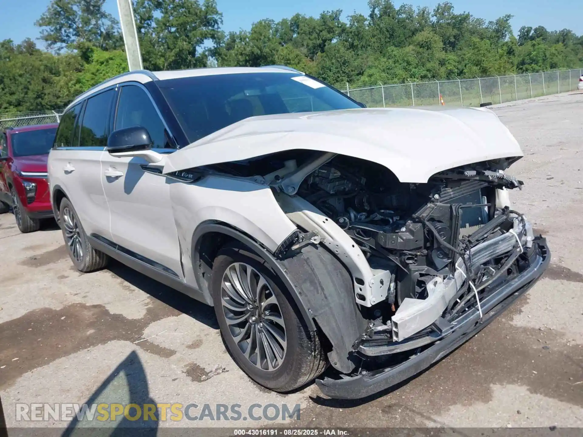 1 Photograph of a damaged car 5LM5J7WC3NGL22474 LINCOLN AVIATOR 2022
