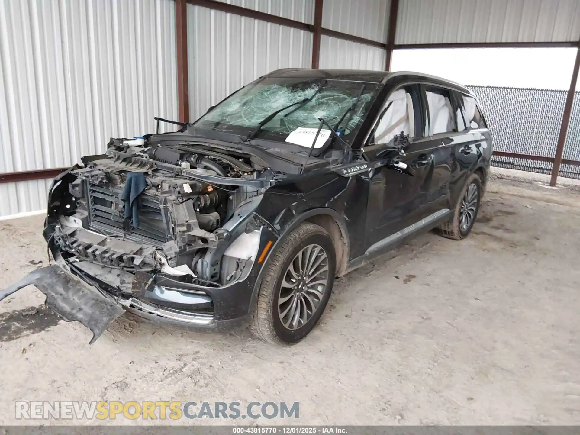 2 Photograph of a damaged car 5LM5J7WC4NGL03142 LINCOLN AVIATOR 2022