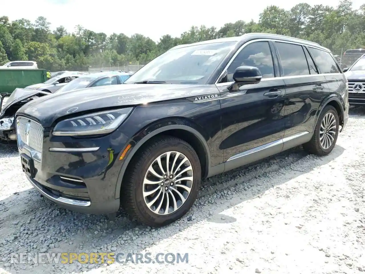 1 Photograph of a damaged car 5LM5J7WC8NGL09123 LINCOLN AVIATOR 2022