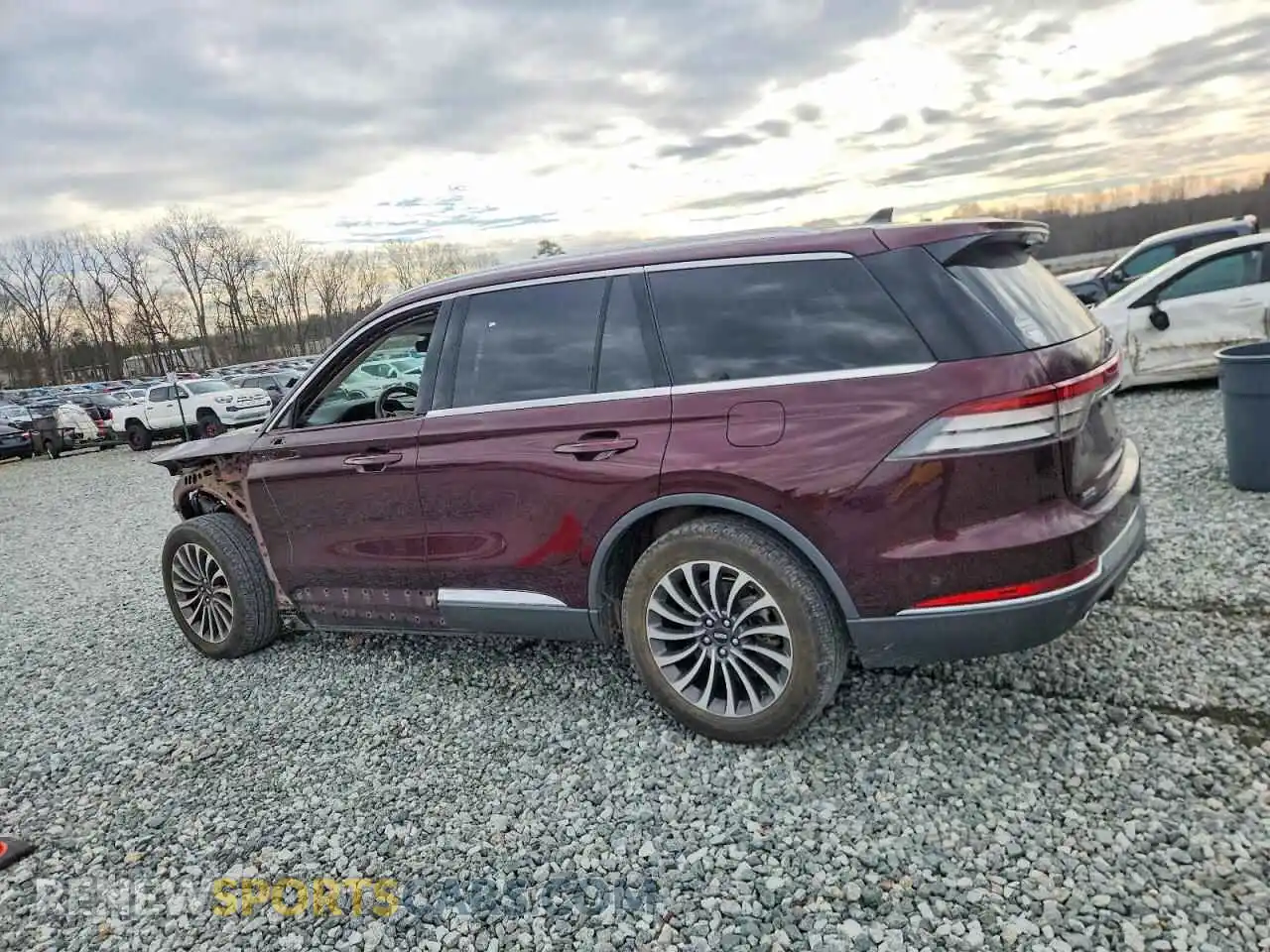 2 Photograph of a damaged car 5LM5J7XC2NGL08676 LINCOLN AVIATOR 2022