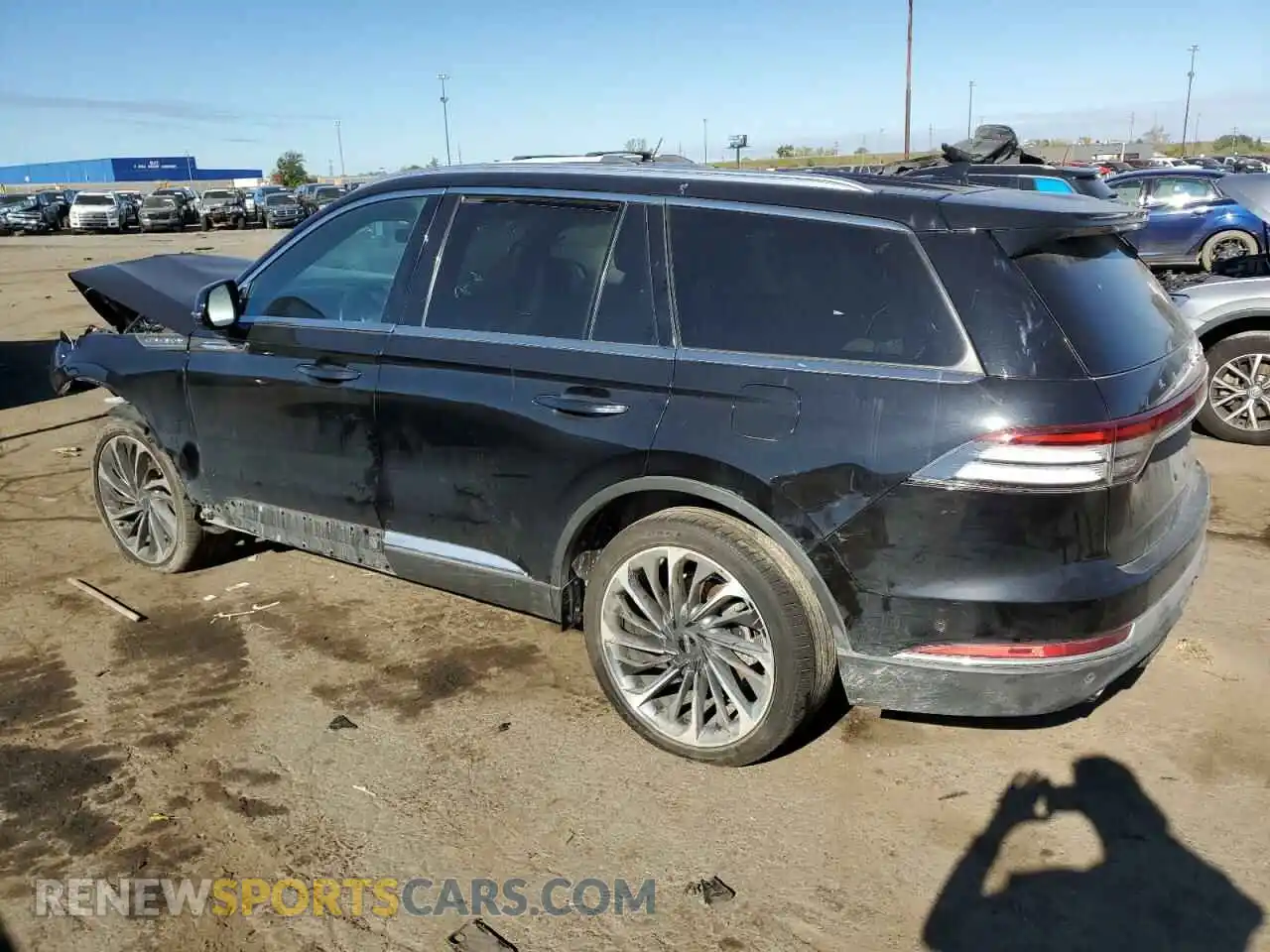 2 Photograph of a damaged car 5LM5J7XC9NGL11154 LINCOLN AVIATOR 2022