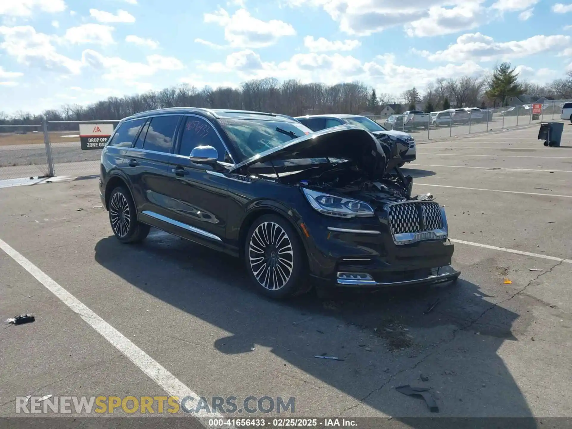 1 Photograph of a damaged car 5LM5J9XC0NGL04007 LINCOLN AVIATOR 2022