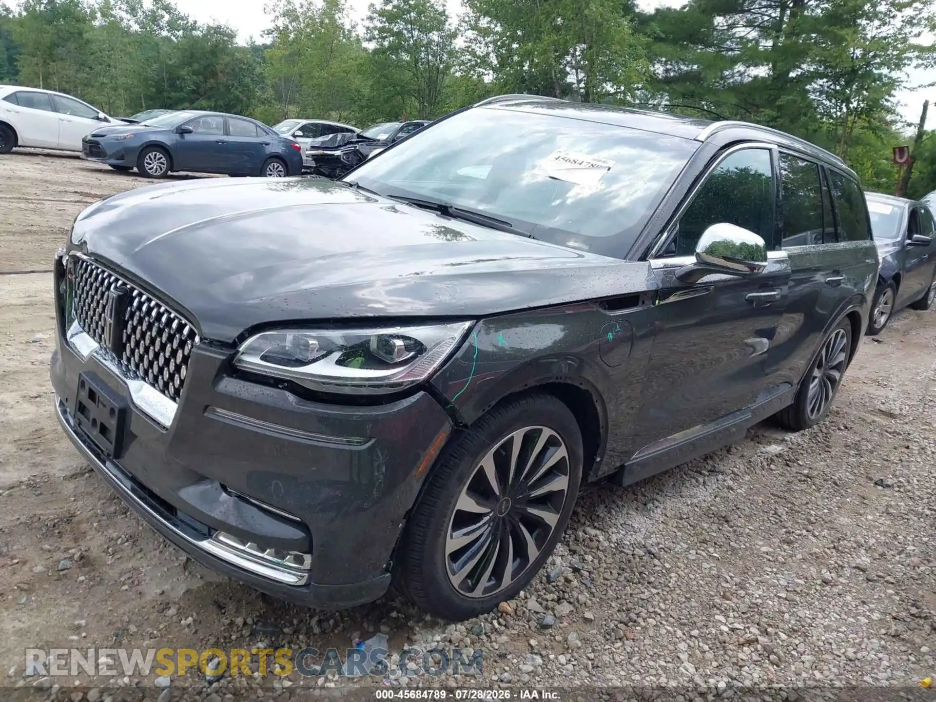 2 Photograph of a damaged car 5LMYJ9YY7NNL00622 LINCOLN AVIATOR 2022
