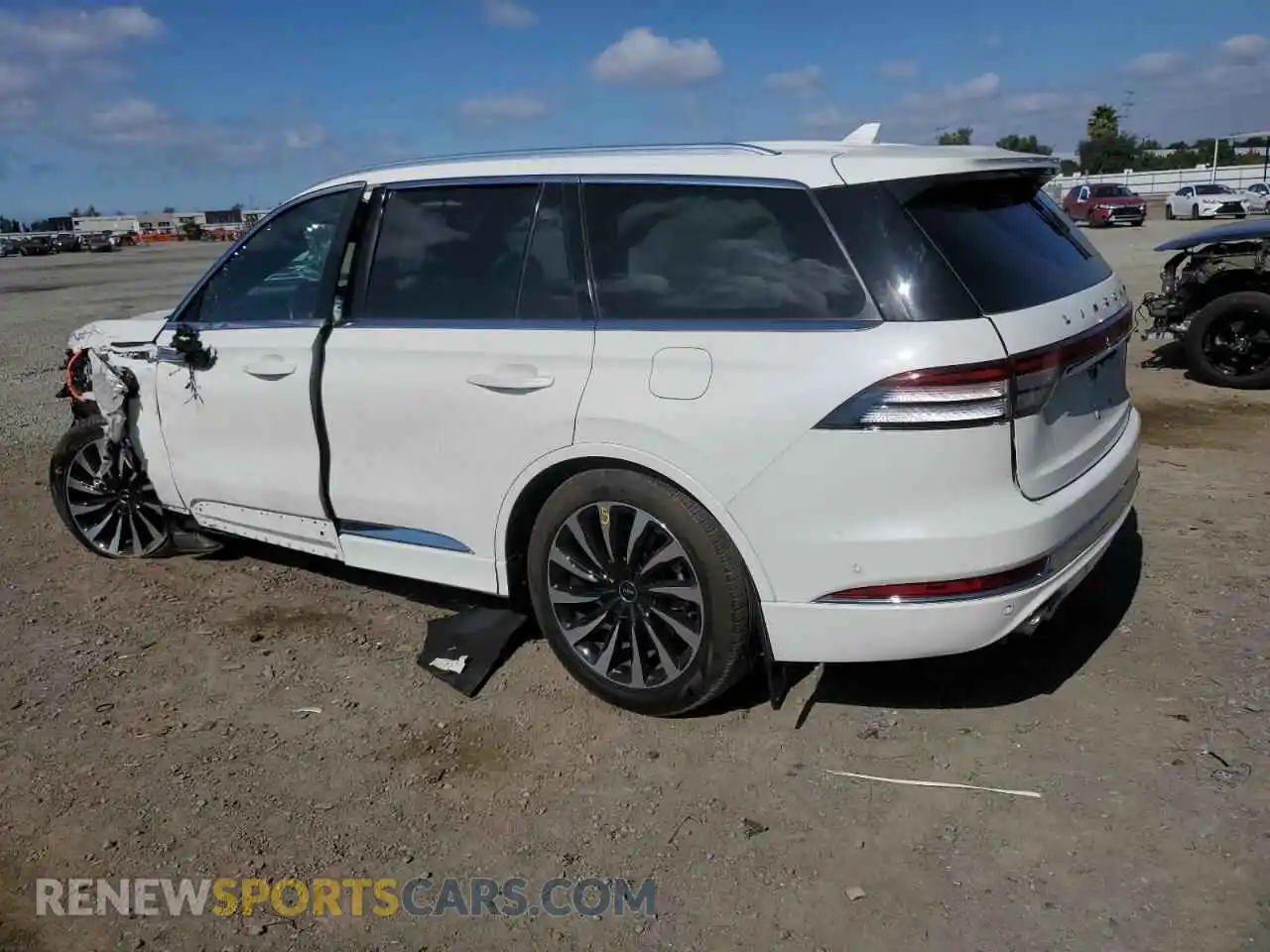 2 Фотография поврежденного автомобиля 5LMYJ9YY7NNL00894 LINCOLN AVIATOR 2022