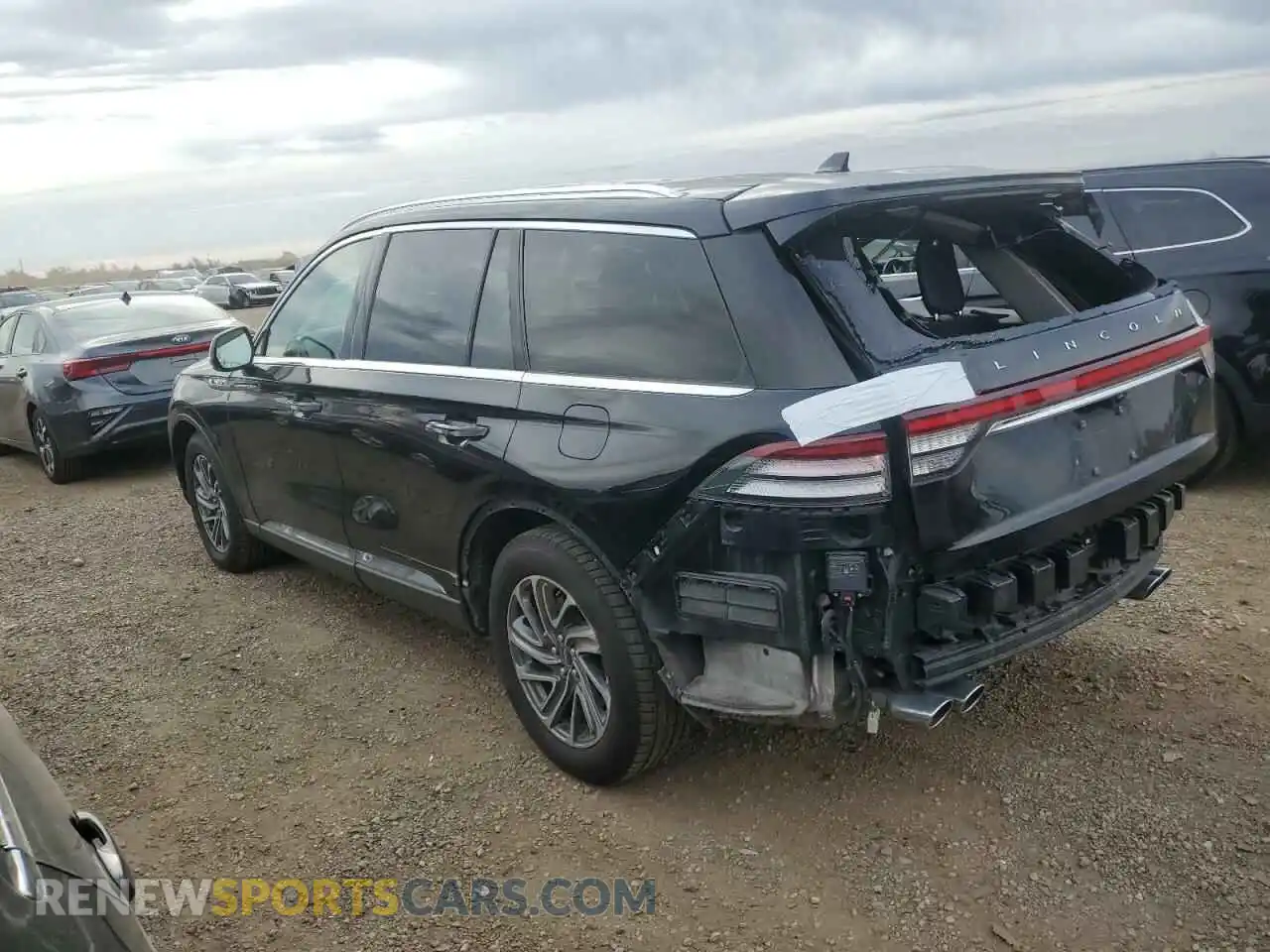 2 Photograph of a damaged car 5LM5J0WC8PGL09486 LINCOLN AVIATOR 2023