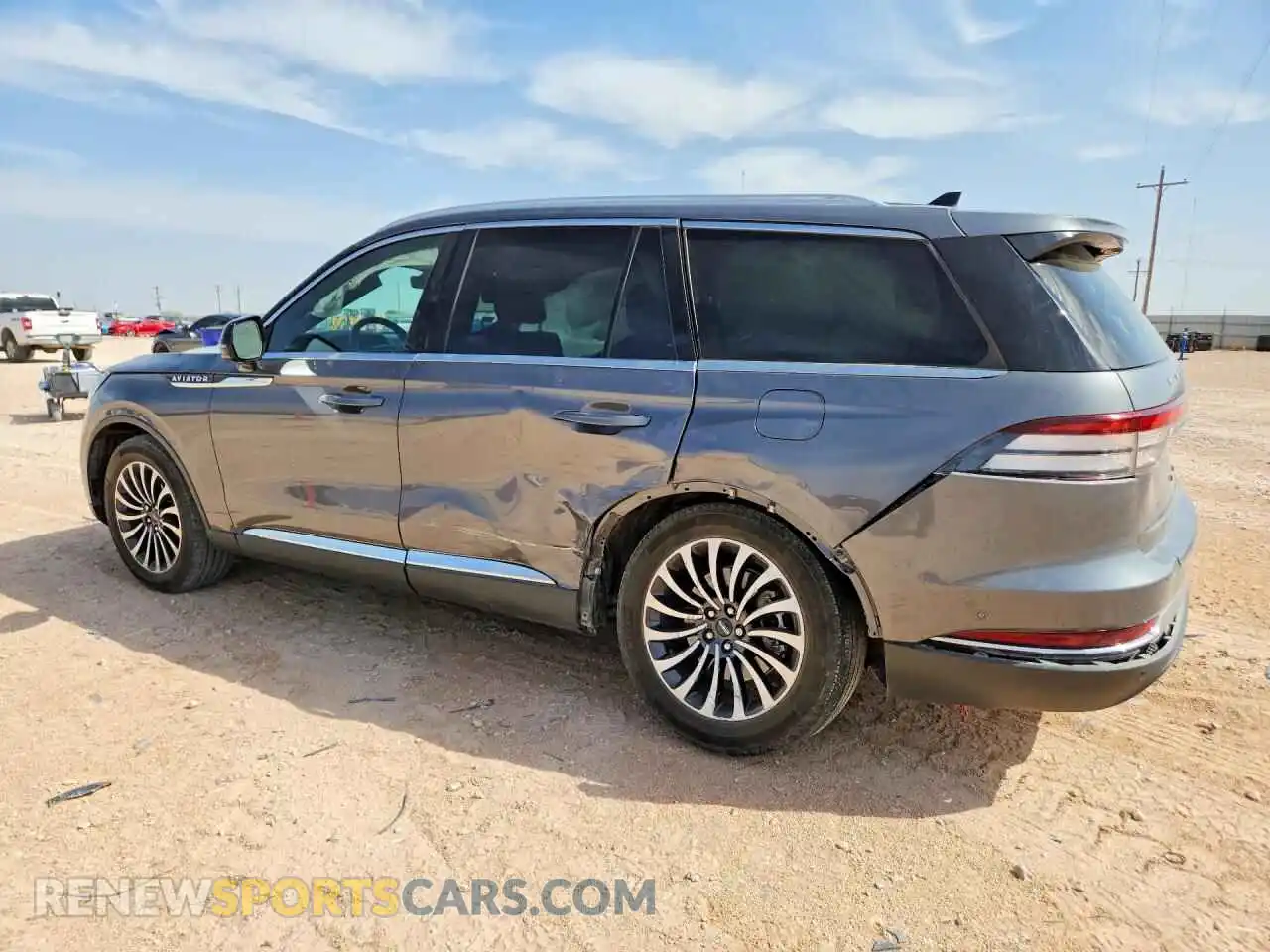 2 Фотография поврежденного автомобиля 5LM5J7WC1PGL15686 LINCOLN AVIATOR 2023