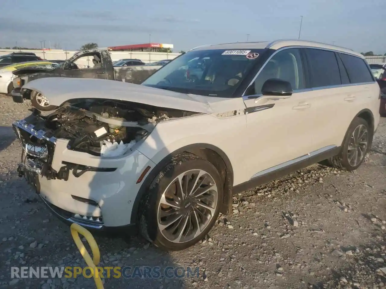 1 Photograph of a damaged car 5LM5J7XC0PGL30274 LINCOLN AVIATOR 2023