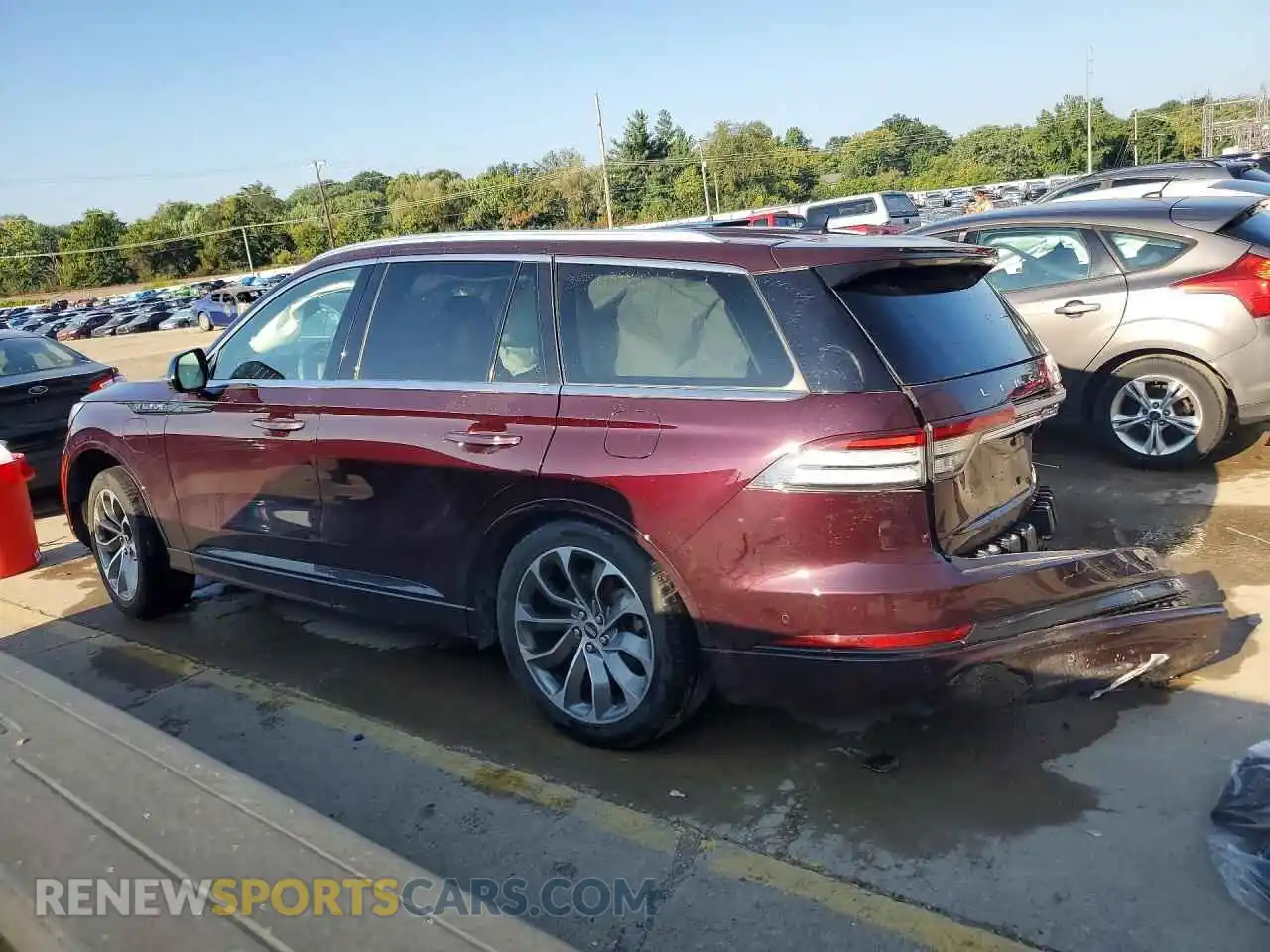 2 Фотография поврежденного автомобиля 5LMYJ8XY1PNL02476 LINCOLN AVIATOR 2023