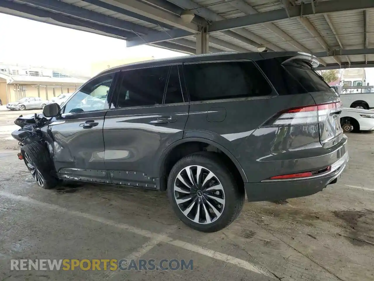 2 Photograph of a damaged car 5LMYJ9YY3PNL03049 LINCOLN AVIATOR 2023