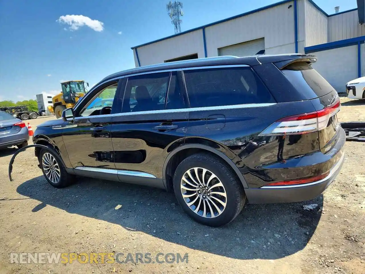 2 fotografías del automóvil dañado 5LM5J6XC5RGL07781 LINCOLN AVIATOR 2024