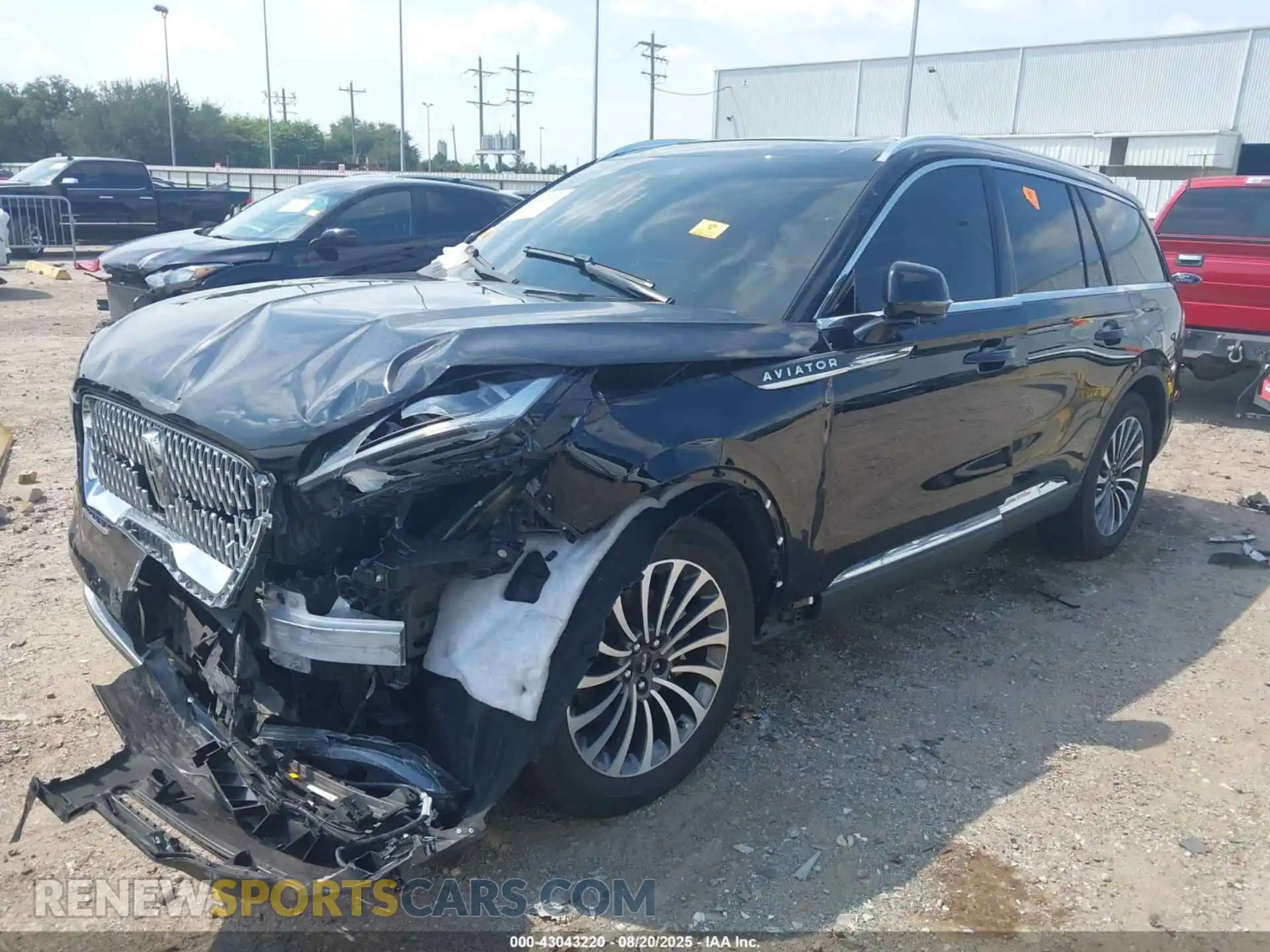 2 Photograph of a damaged car 5LM5J7WC1RGL04755 LINCOLN AVIATOR 2024