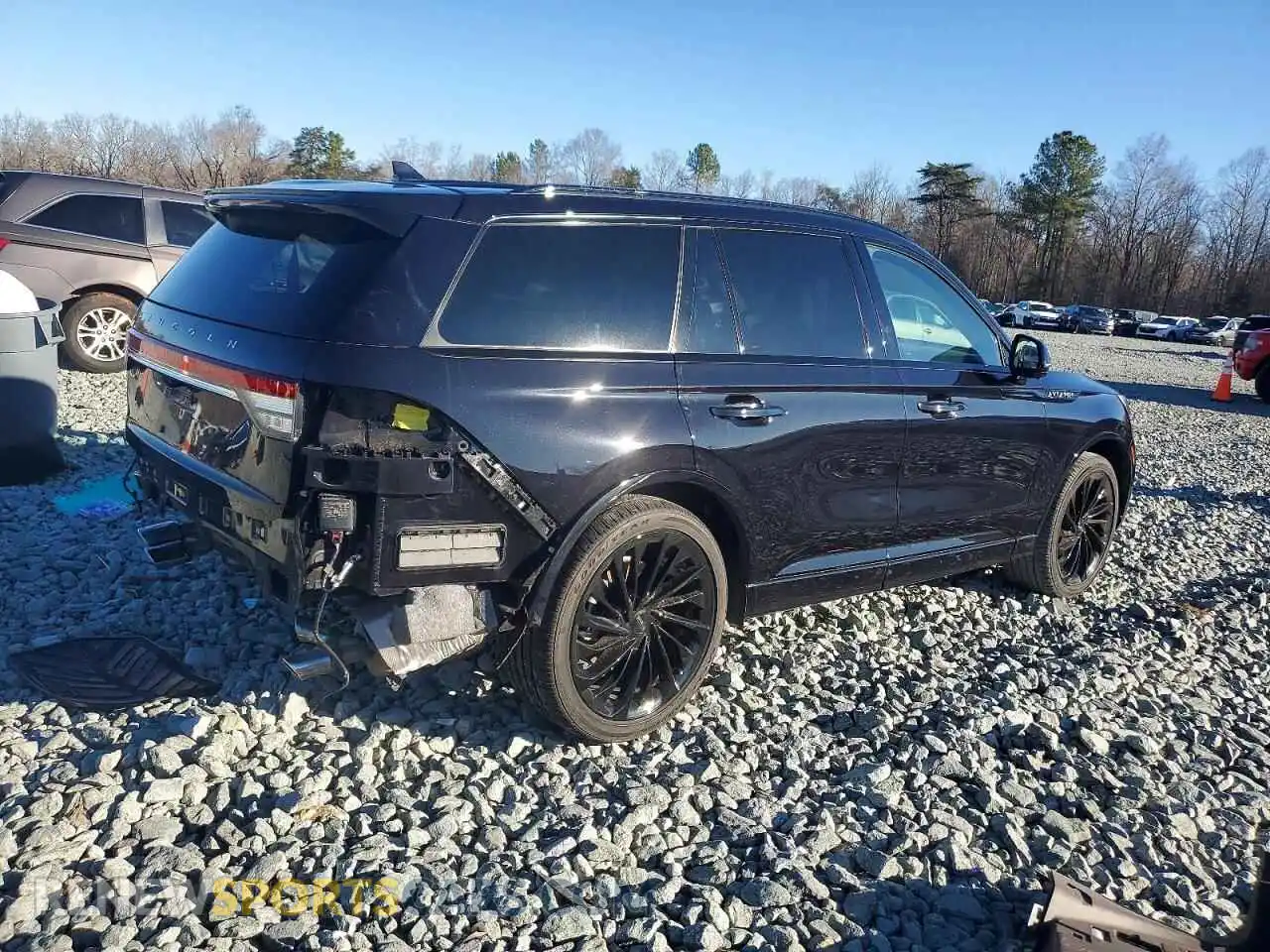 3 fotografías del automóvil dañado 5LM5J7WC1RGL05484 LINCOLN AVIATOR 2024