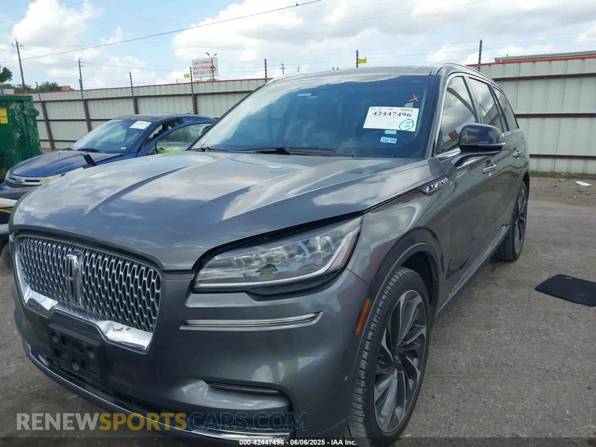 2 Photograph of a damaged car 5LM5J7WC2RGL08720 LINCOLN AVIATOR 2024