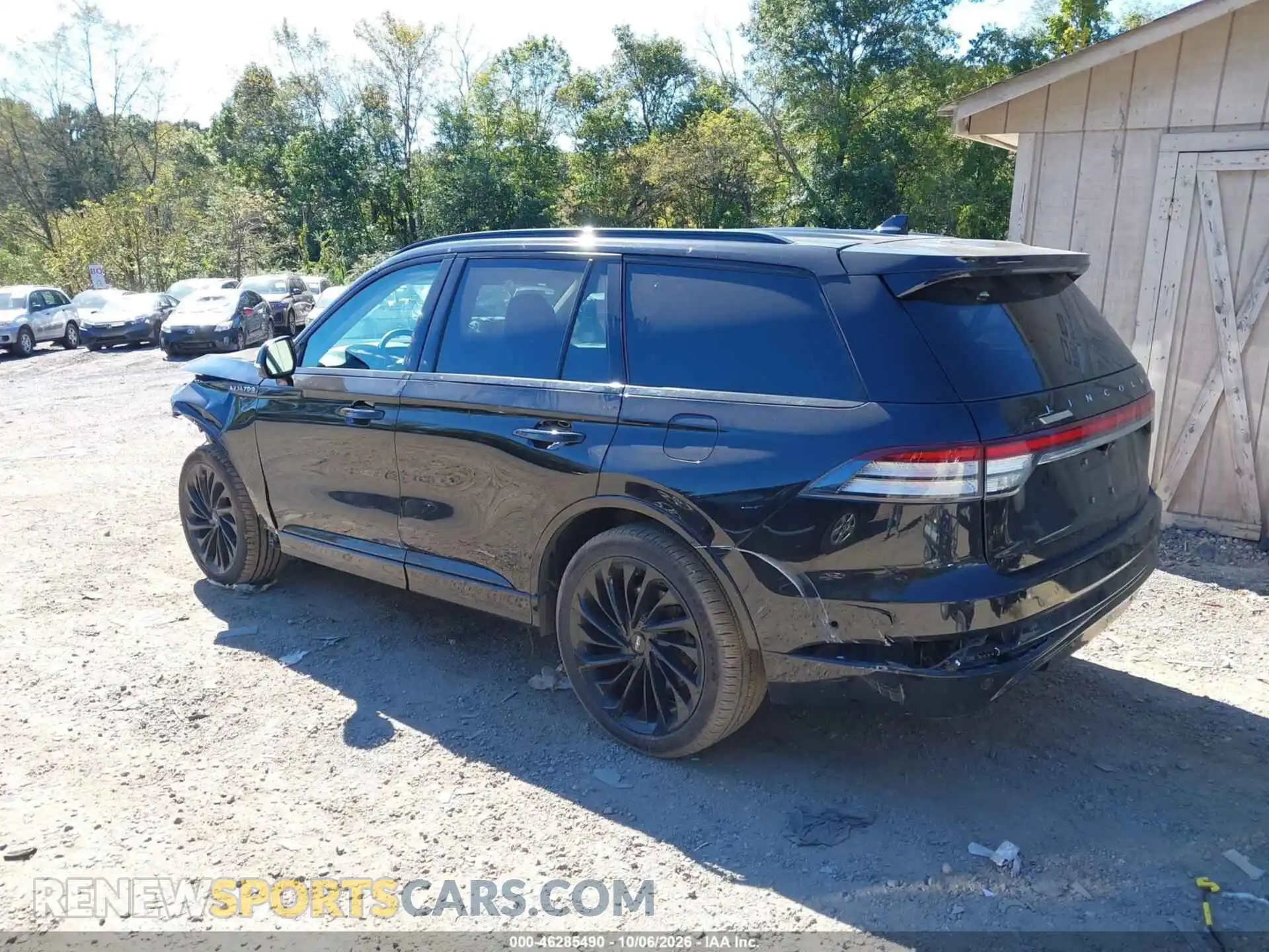 3 Photograph of a damaged car 5LM5J7XC5RGL04126 LINCOLN AVIATOR 2024