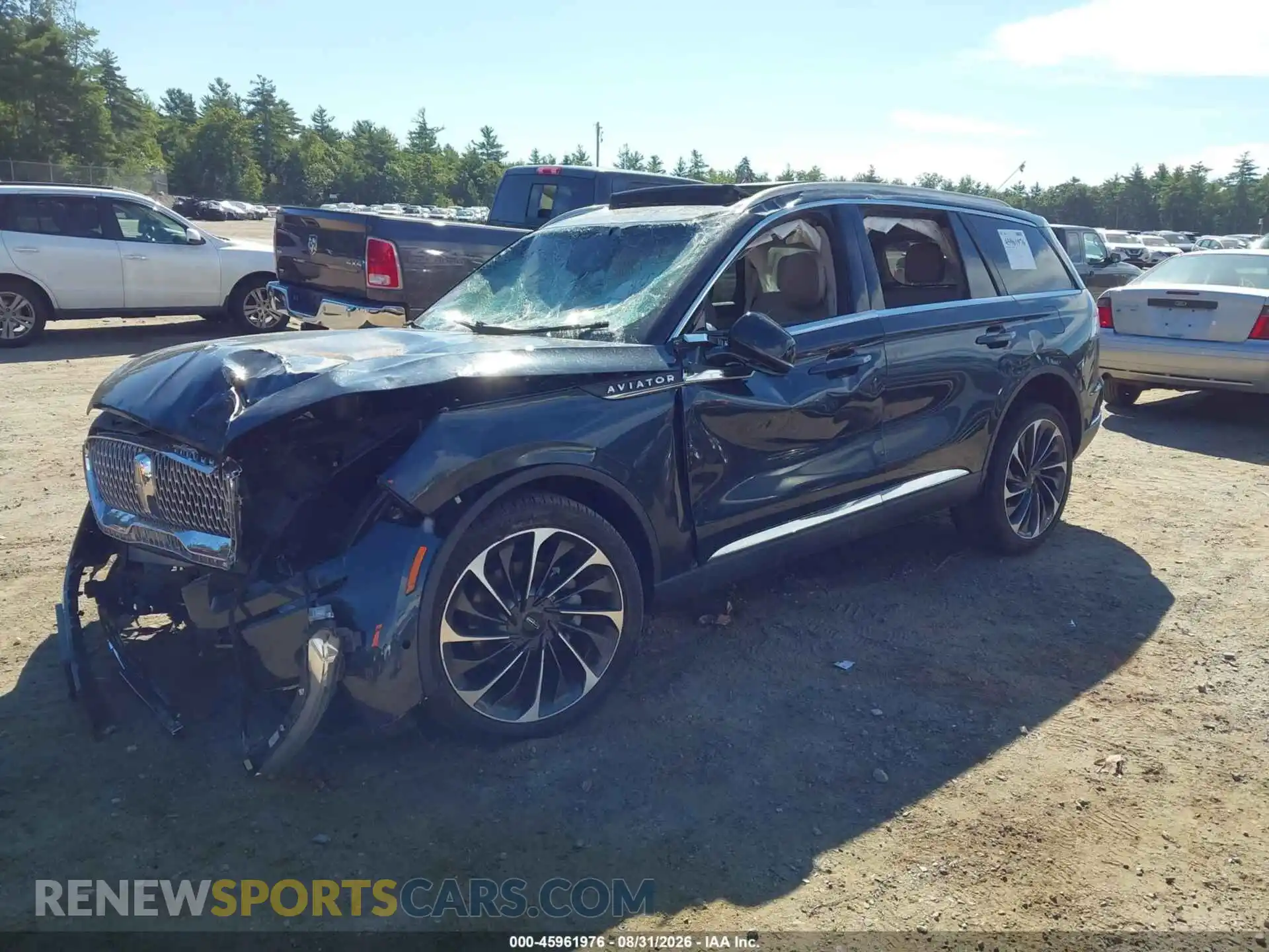 2 fotografías del automóvil dañado 5LM5J7XC9RGL06221 LINCOLN AVIATOR 2024