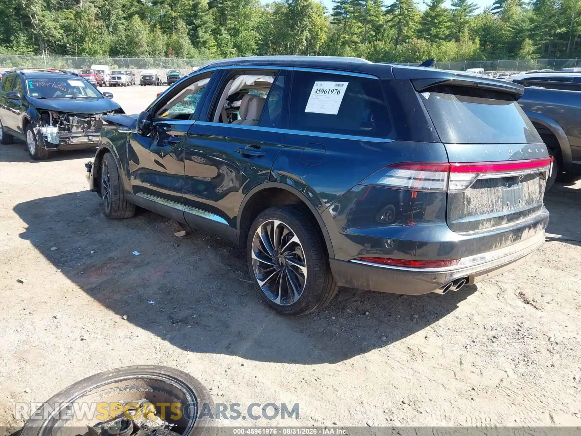 3 fotografías del automóvil dañado 5LM5J7XC9RGL06221 LINCOLN AVIATOR 2024