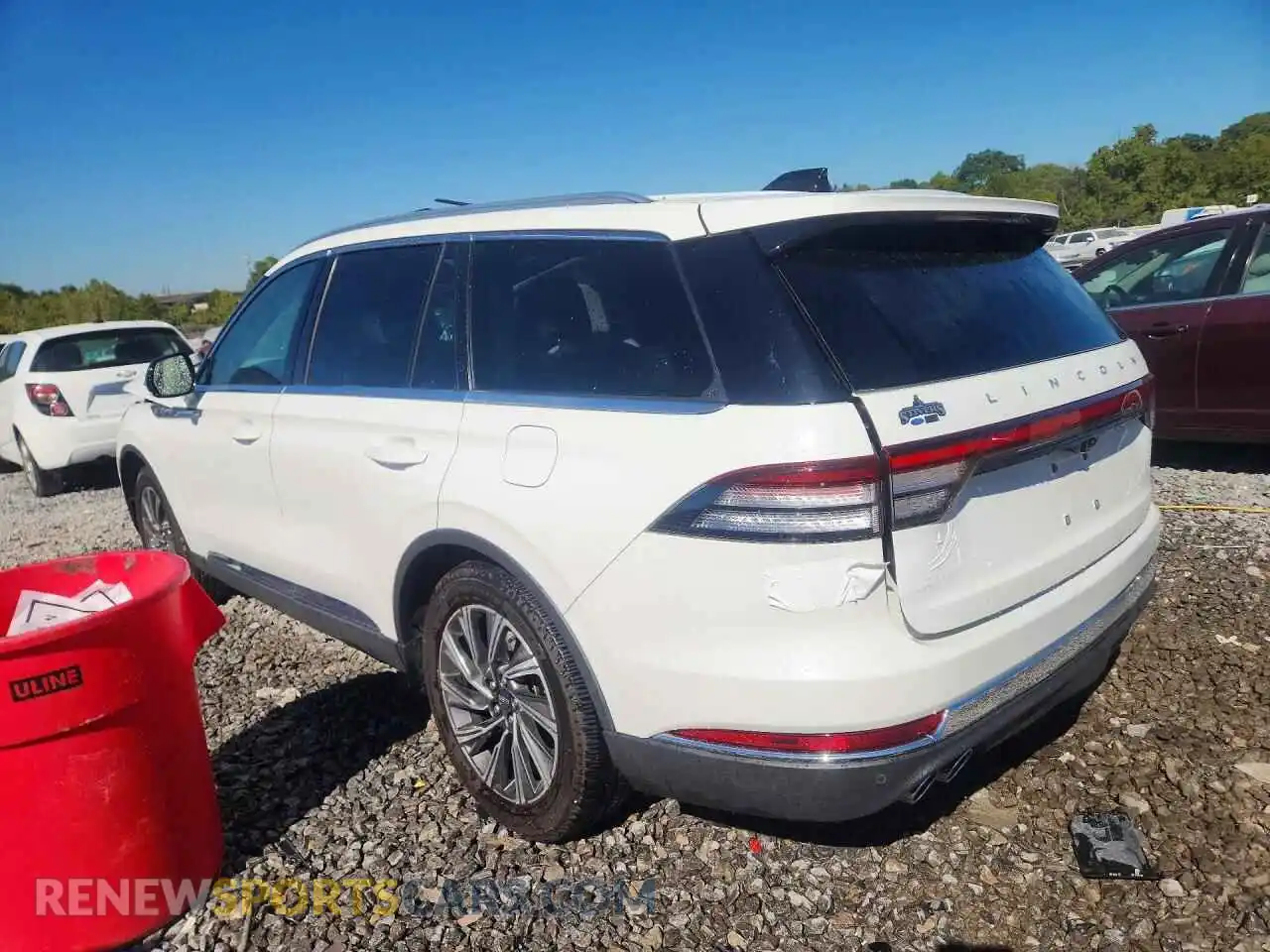 2 Photograph of a damaged car 5LM5J6WC1SGL29056 LINCOLN AVIATOR 2025