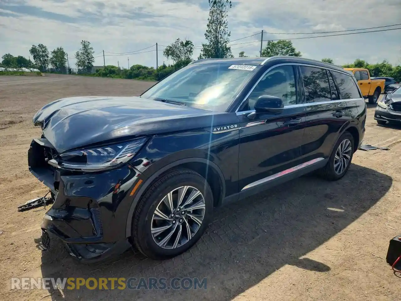 1 Photograph of a damaged car 5LM5J6XC6SGL26393 LINCOLN AVIATOR 2025