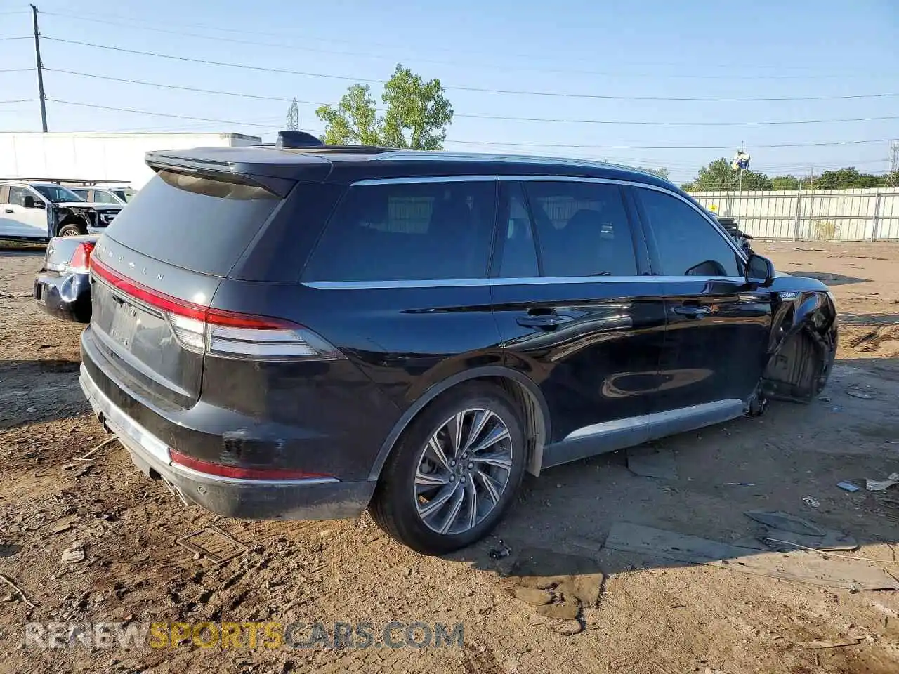 3 fotografías del automóvil dañado 5LM5J6XC7SGL27651 LINCOLN AVIATOR 2025