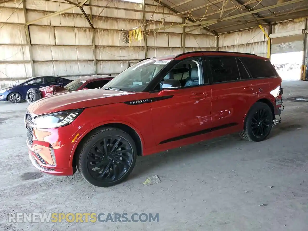 1 Photograph of a damaged car 5LM5J7XC2SGL04641 LINCOLN AVIATOR 2025