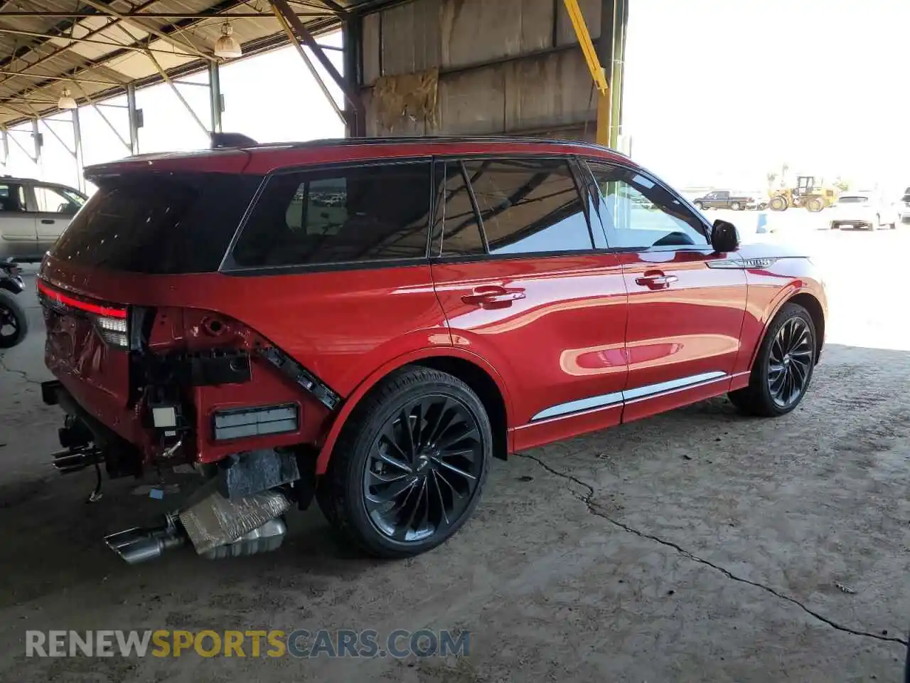 3 Photograph of a damaged car 5LM5J7XC2SGL04641 LINCOLN AVIATOR 2025