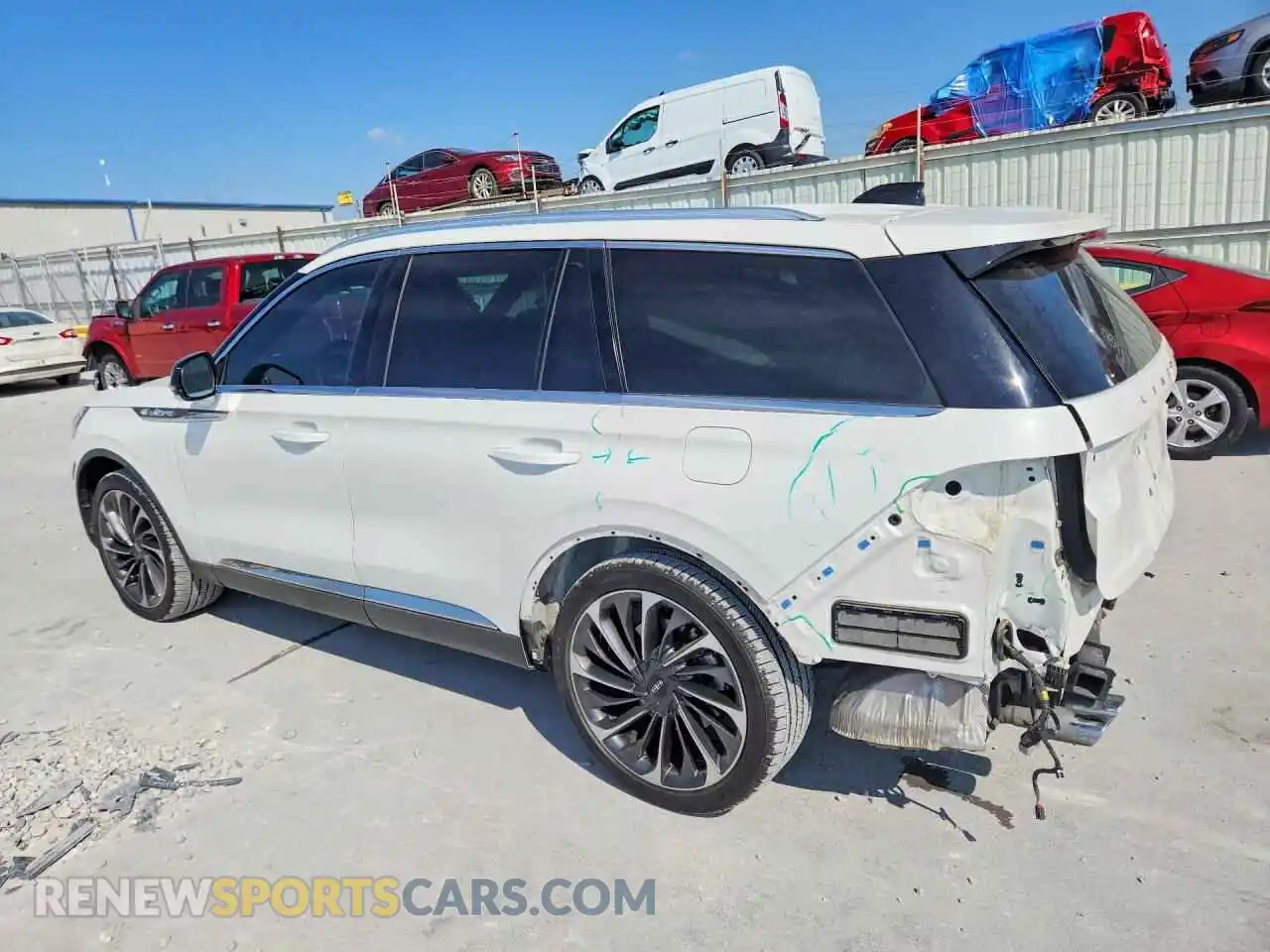 2 Photograph of a damaged car 5LM5J7XC2SGL17227 LINCOLN AVIATOR 2025