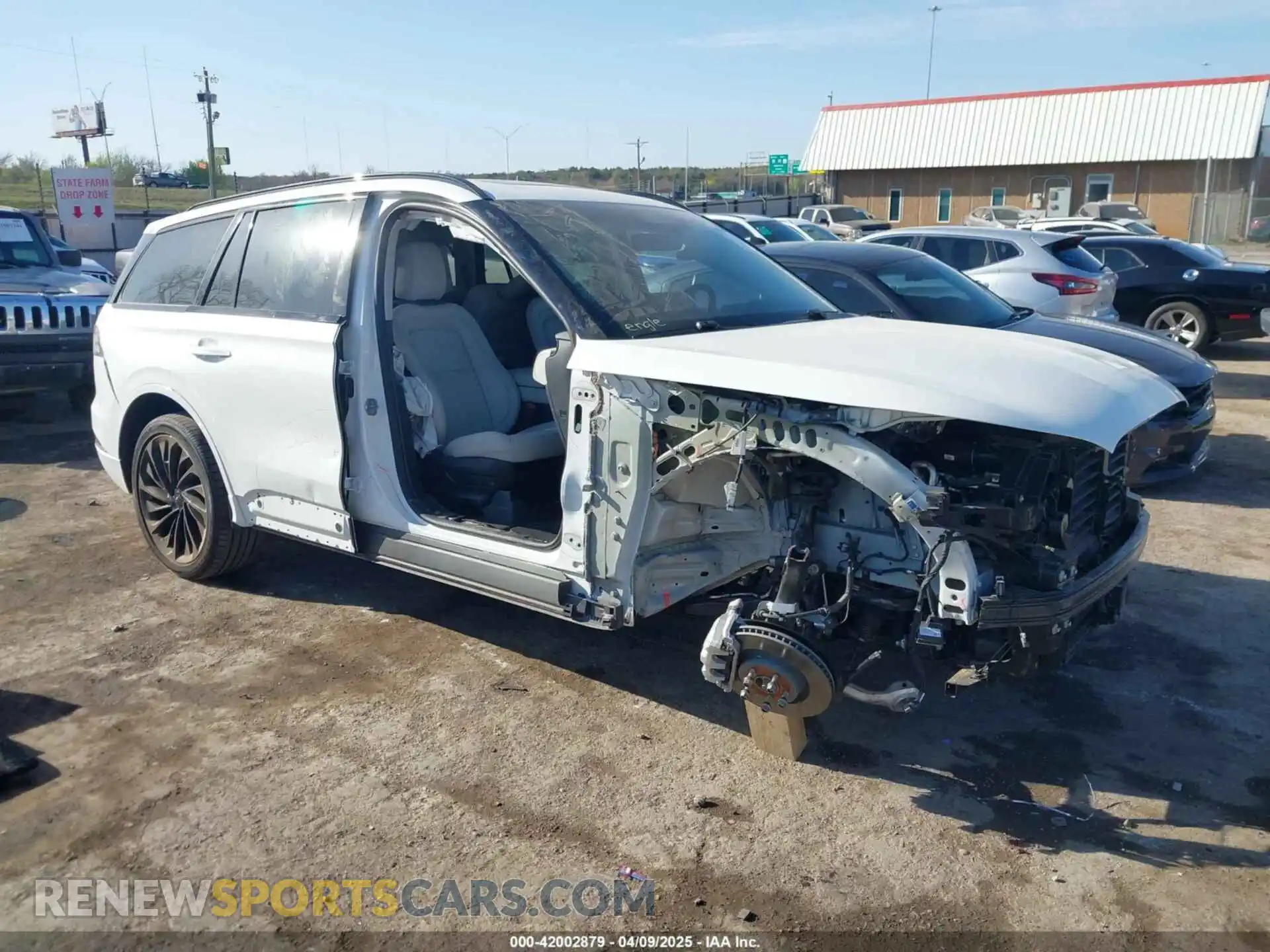 1 Photograph of a damaged car 5LM5J7XC4SGL15771 LINCOLN AVIATOR 2025