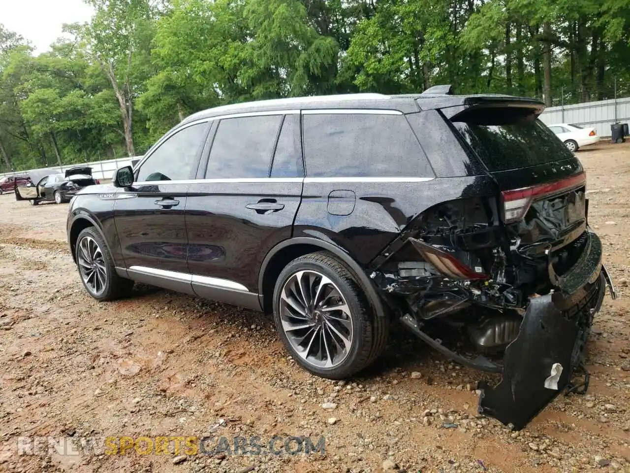 2 Photograph of a damaged car 5LM5J7XC9SGL01008 LINCOLN AVIATOR 2025