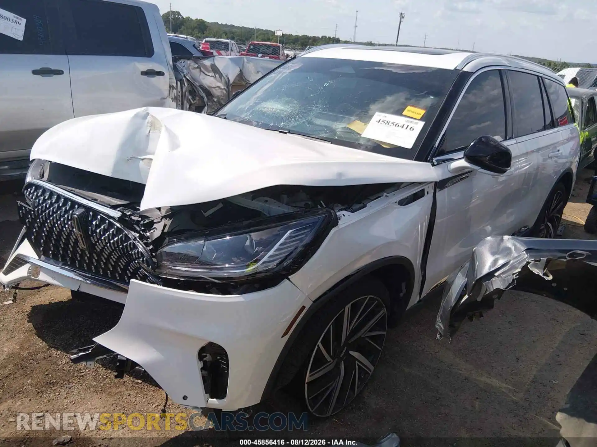 2 Photograph of a damaged car 5LM5J7XCXSGL08193 LINCOLN AVIATOR 2025