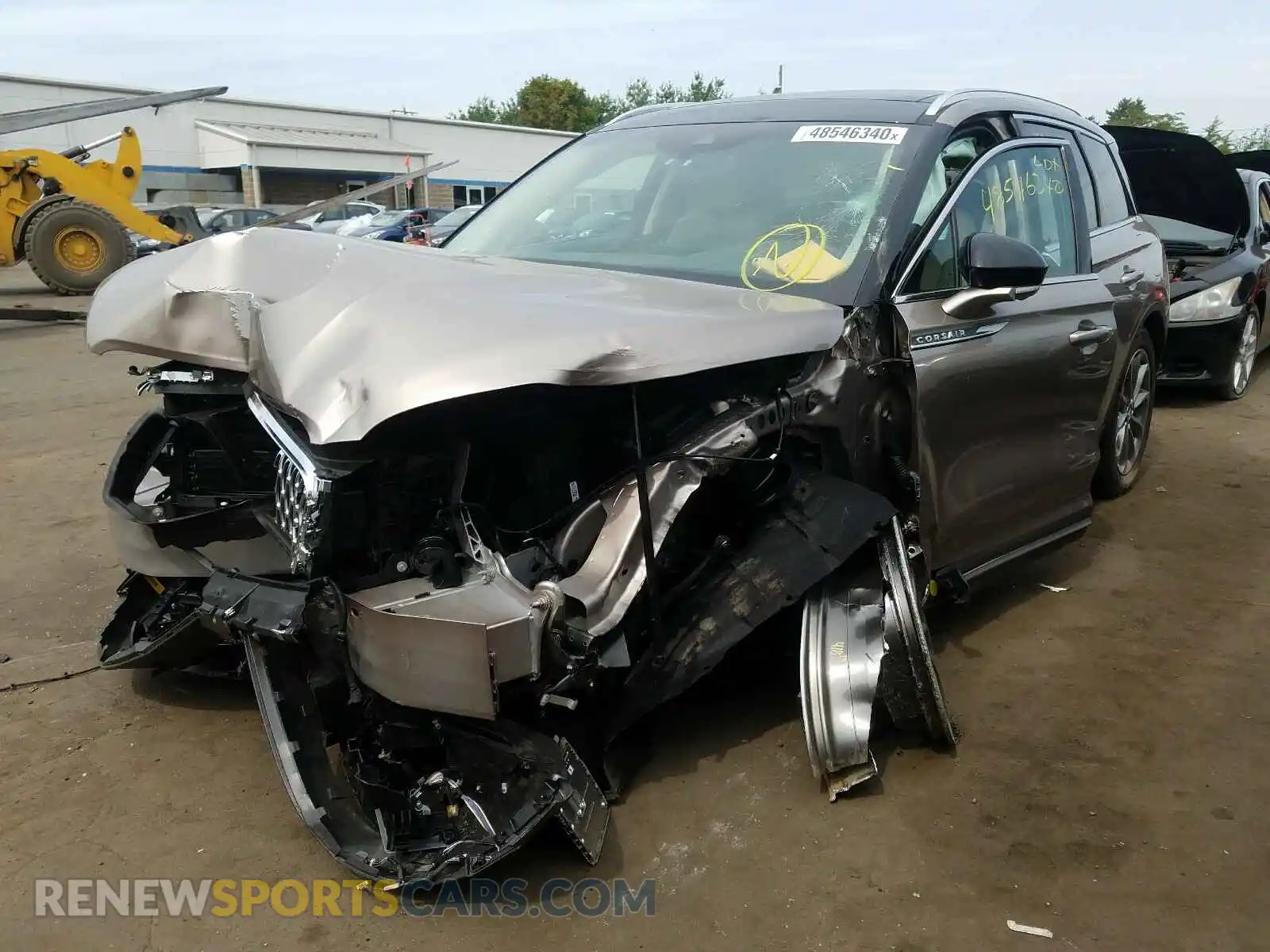 2 Photograph of a damaged car 5LMCJ1D93LUL11677 LINCOLN CORSAIR 2020
