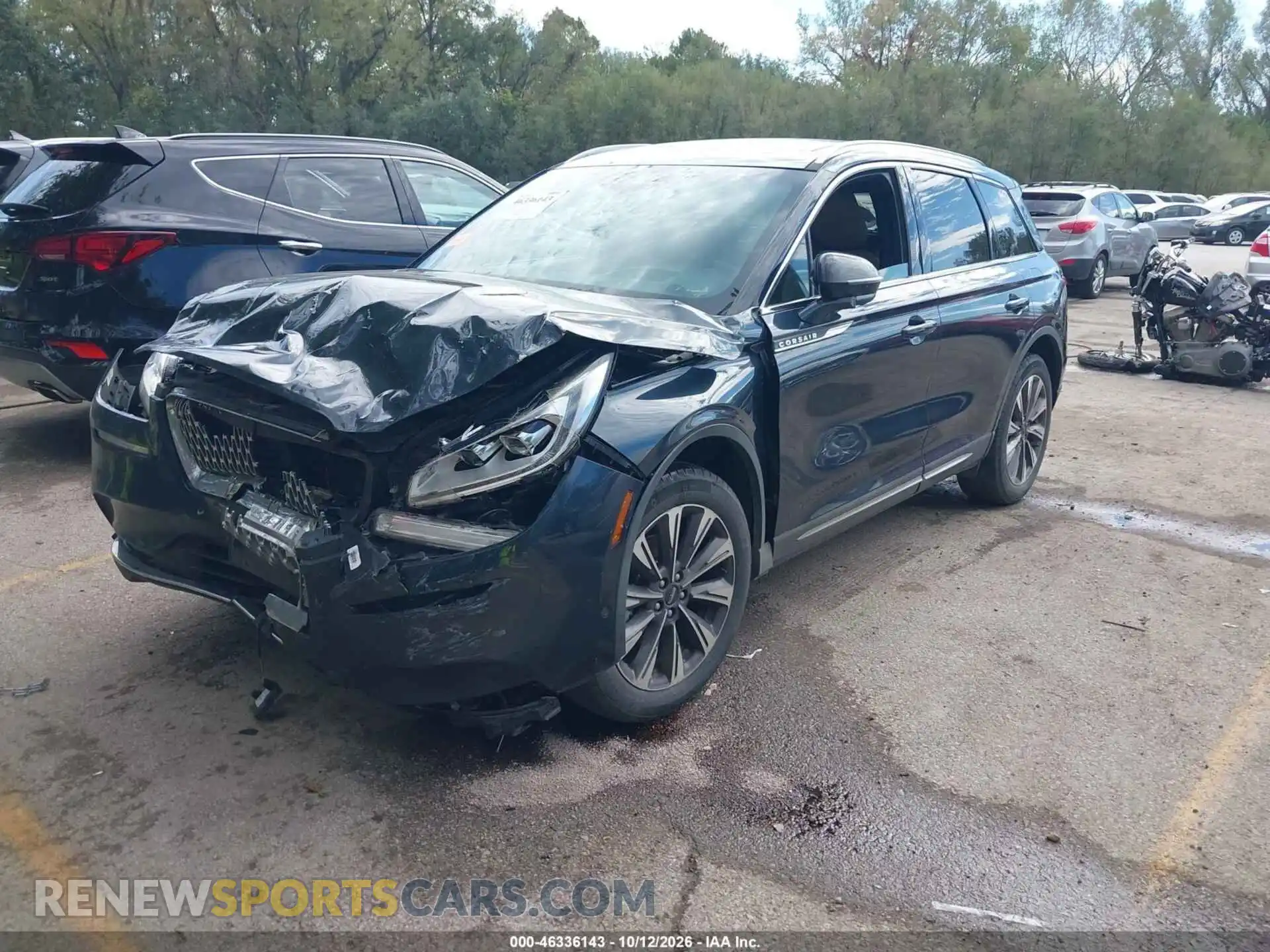 2 Photograph of a damaged car 5LMCJ2D96MUL05802 LINCOLN CORSAIR 2021