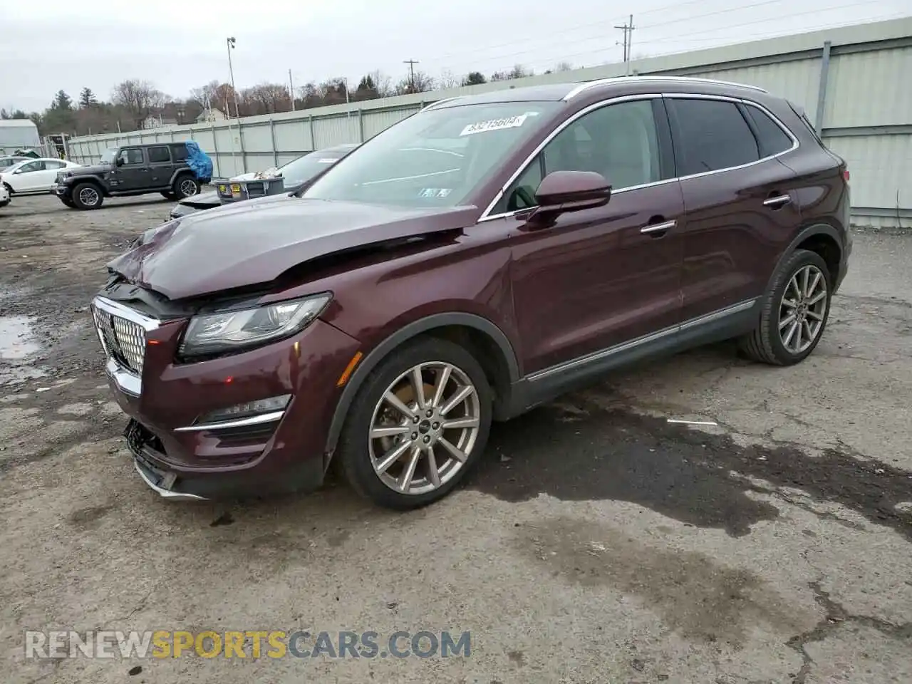 1 Photograph of a damaged car 5LMCJ3C97KUL22967 LINCOLN MKC 2019