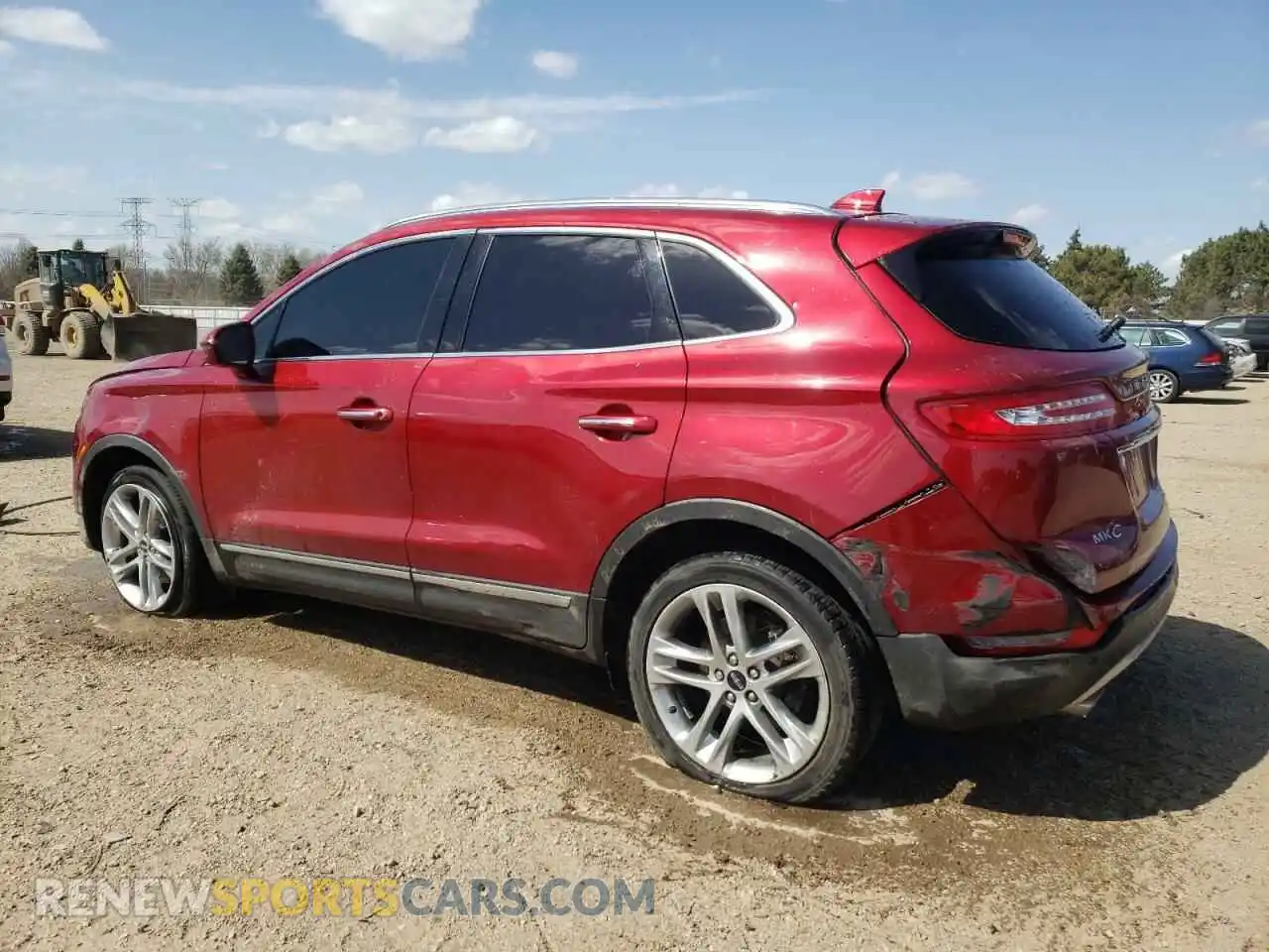 2 Photograph of a damaged car 5LMTJ3DH6KUL39670 LINCOLN MKC 2019