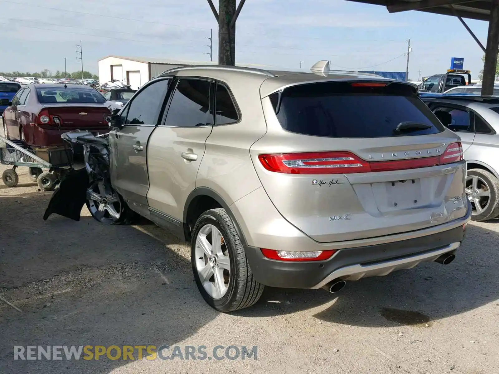 3 Фотография поврежденного автомобиля 5LMCJ1A94FUJ47719 LINCOLN MKZ 2015