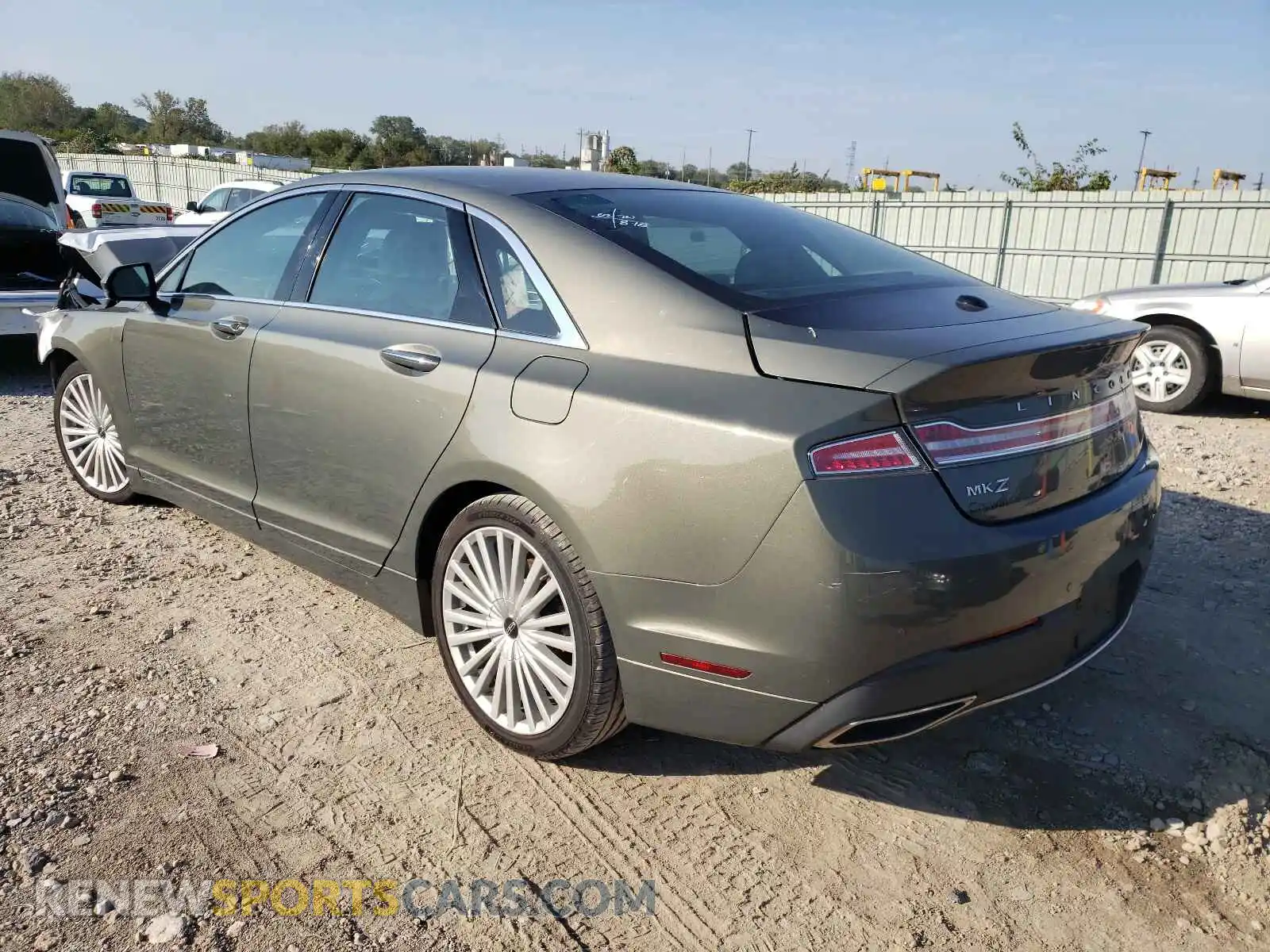 3 Фотография поврежденного автомобиля 3LN6L5MU1HR602487 LINCOLN MKZ 2017