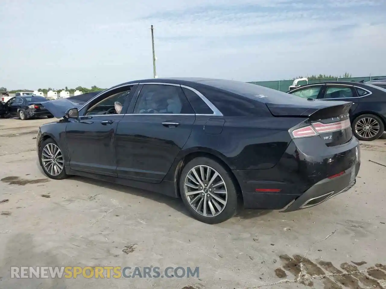 2 Photograph of a damaged car 3LN6L5C98KR628217 LINCOLN MKZ 2019