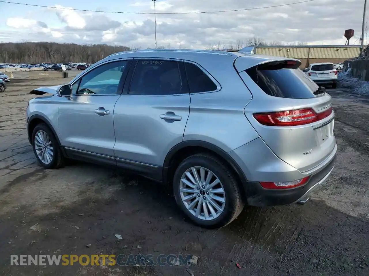 2 Photograph of a damaged car 5LMCJ1D92KUL07618 LINCOLN MKZ 2019