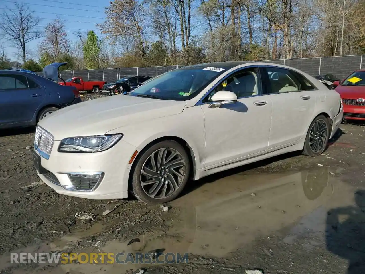 1 Photograph of a damaged car 3LN6L5F97LR606013 LINCOLN MKZ 2020