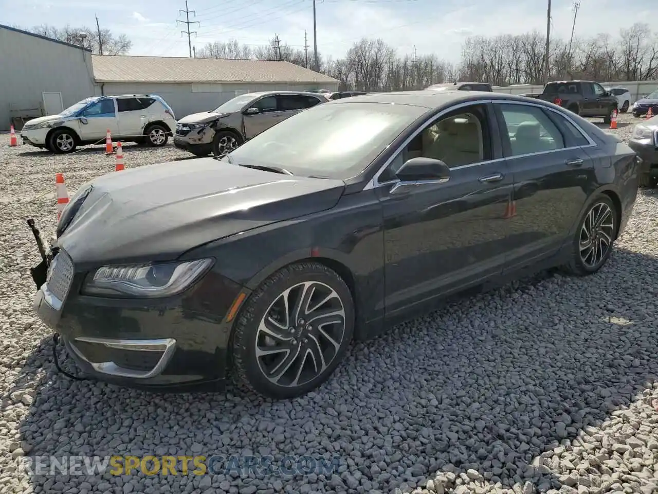 1 Photograph of a damaged car 3LN6L5F99LR620107 LINCOLN MKZ 2020
