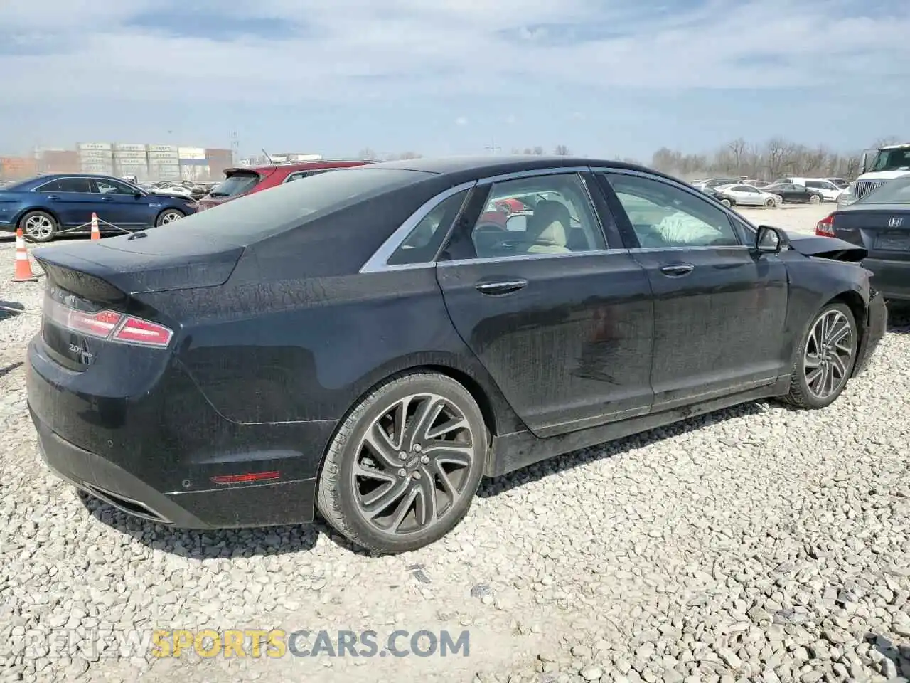 3 Photograph of a damaged car 3LN6L5F99LR620107 LINCOLN MKZ 2020