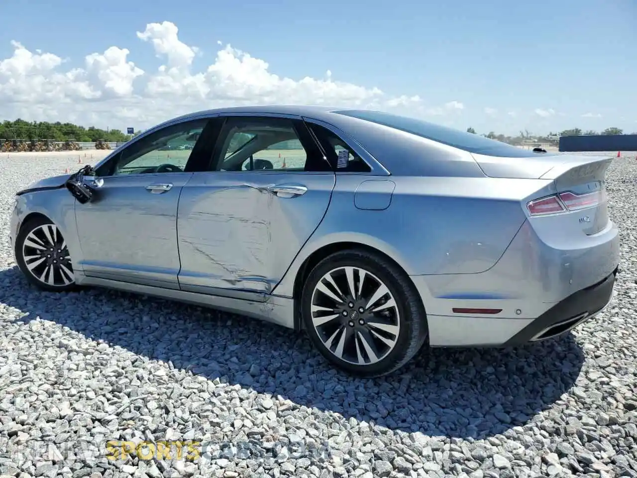 2 Photograph of a damaged car 3LN6L5LU0LR610848 LINCOLN MKZ 2020