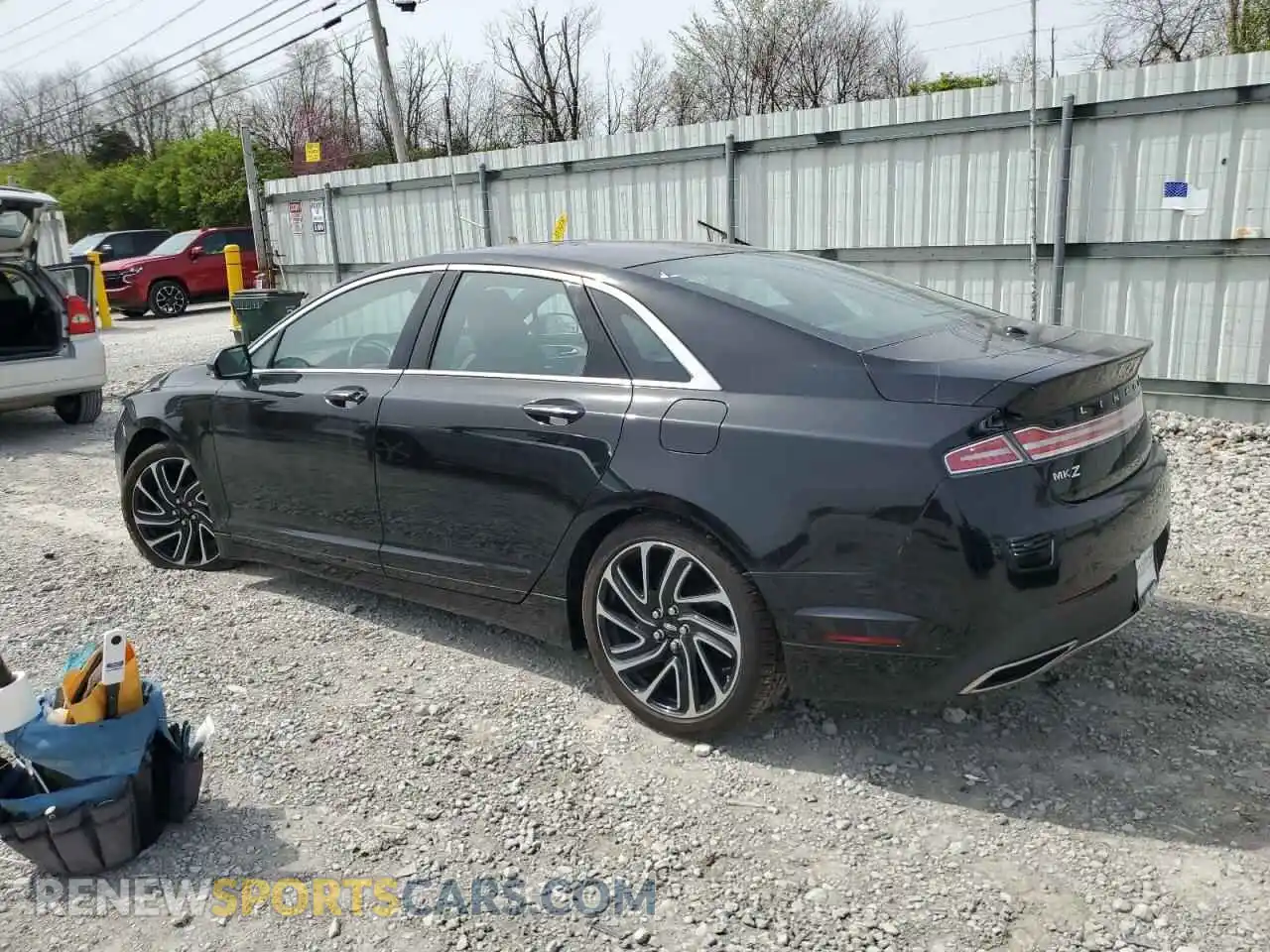 2 Photograph of a damaged car 3LN6L5LU8LR611648 LINCOLN MKZ 2020