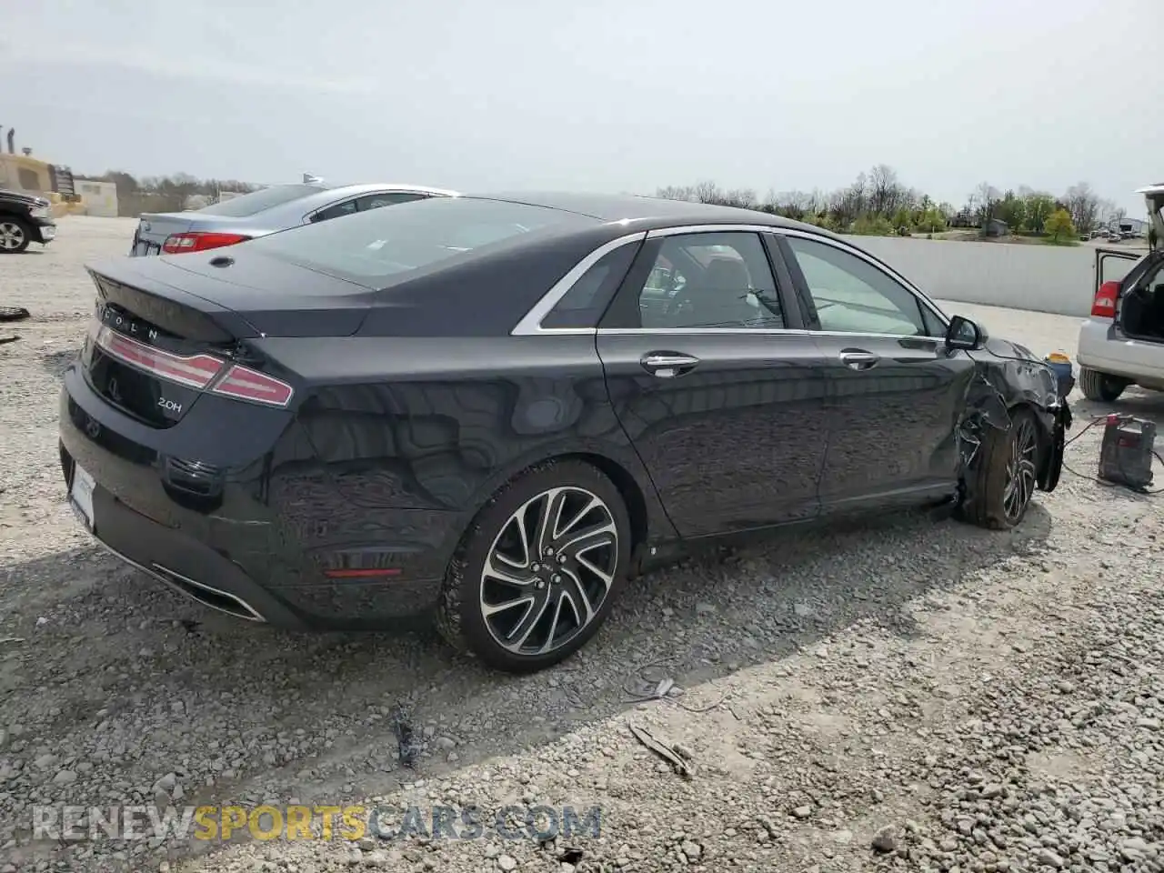3 Photograph of a damaged car 3LN6L5LU8LR611648 LINCOLN MKZ 2020